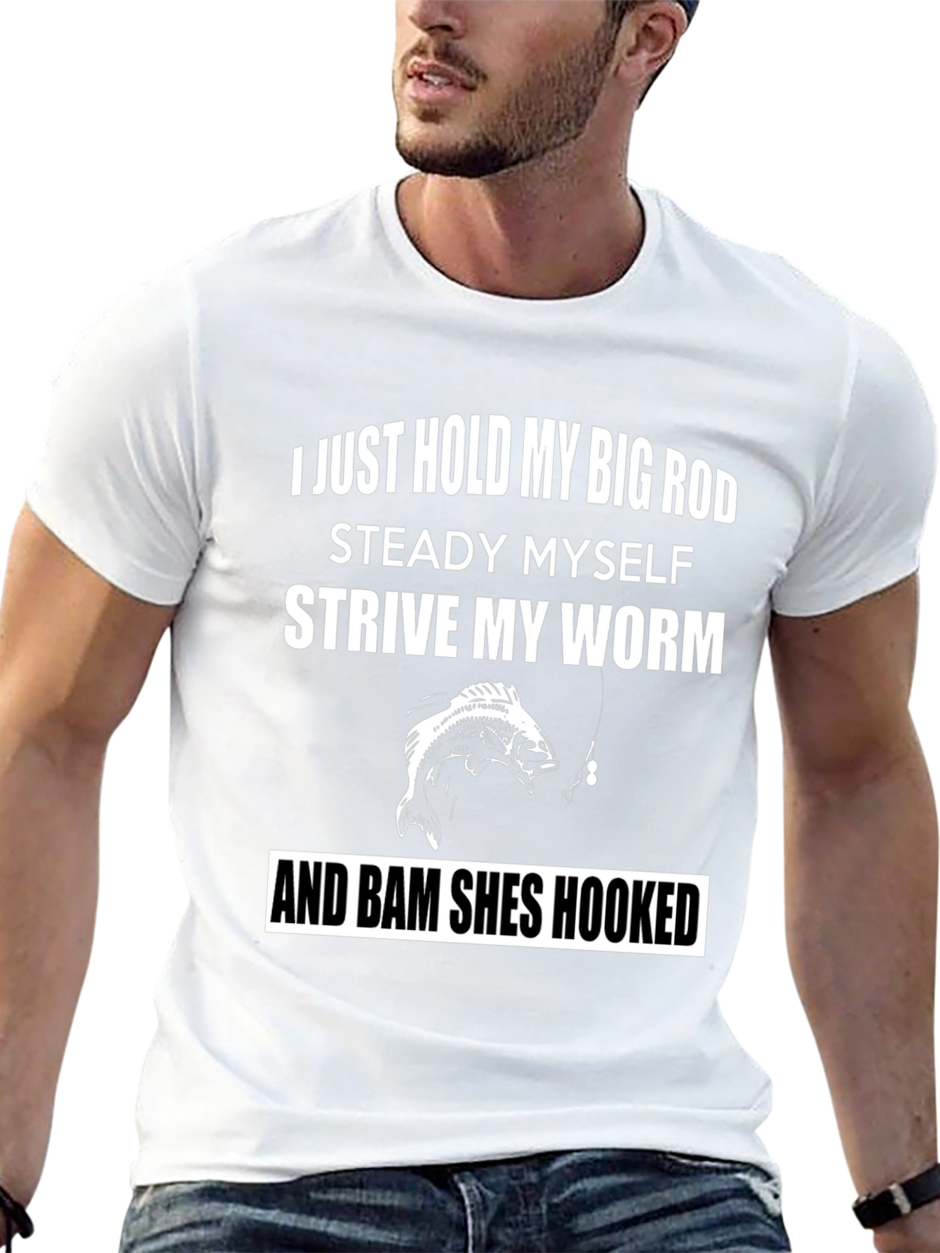 Fishing Humor Graphic T-Shirt