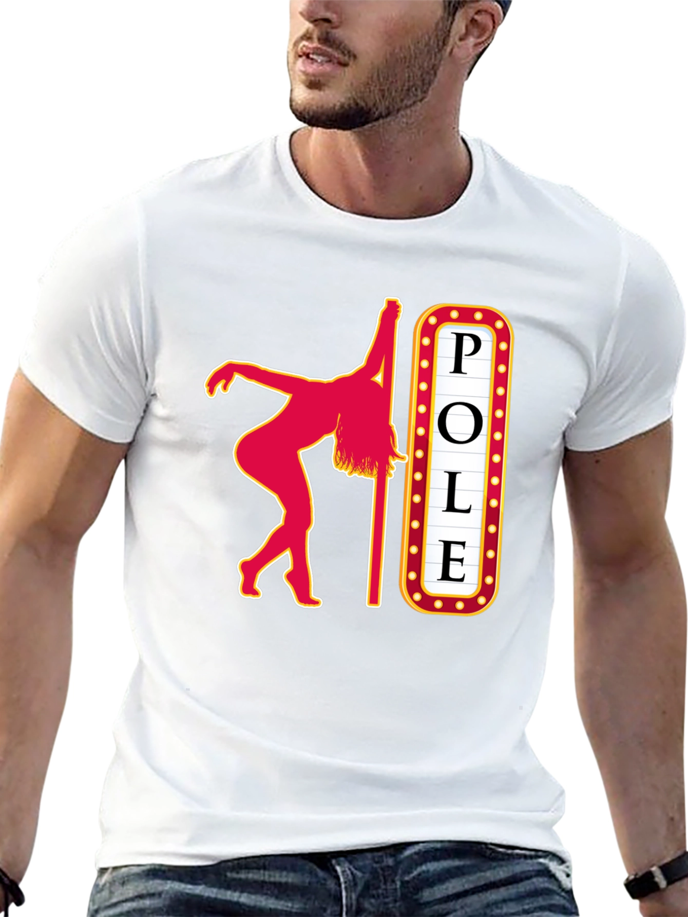 Pole Dance T-Shirt - Novelty Graphic Tee