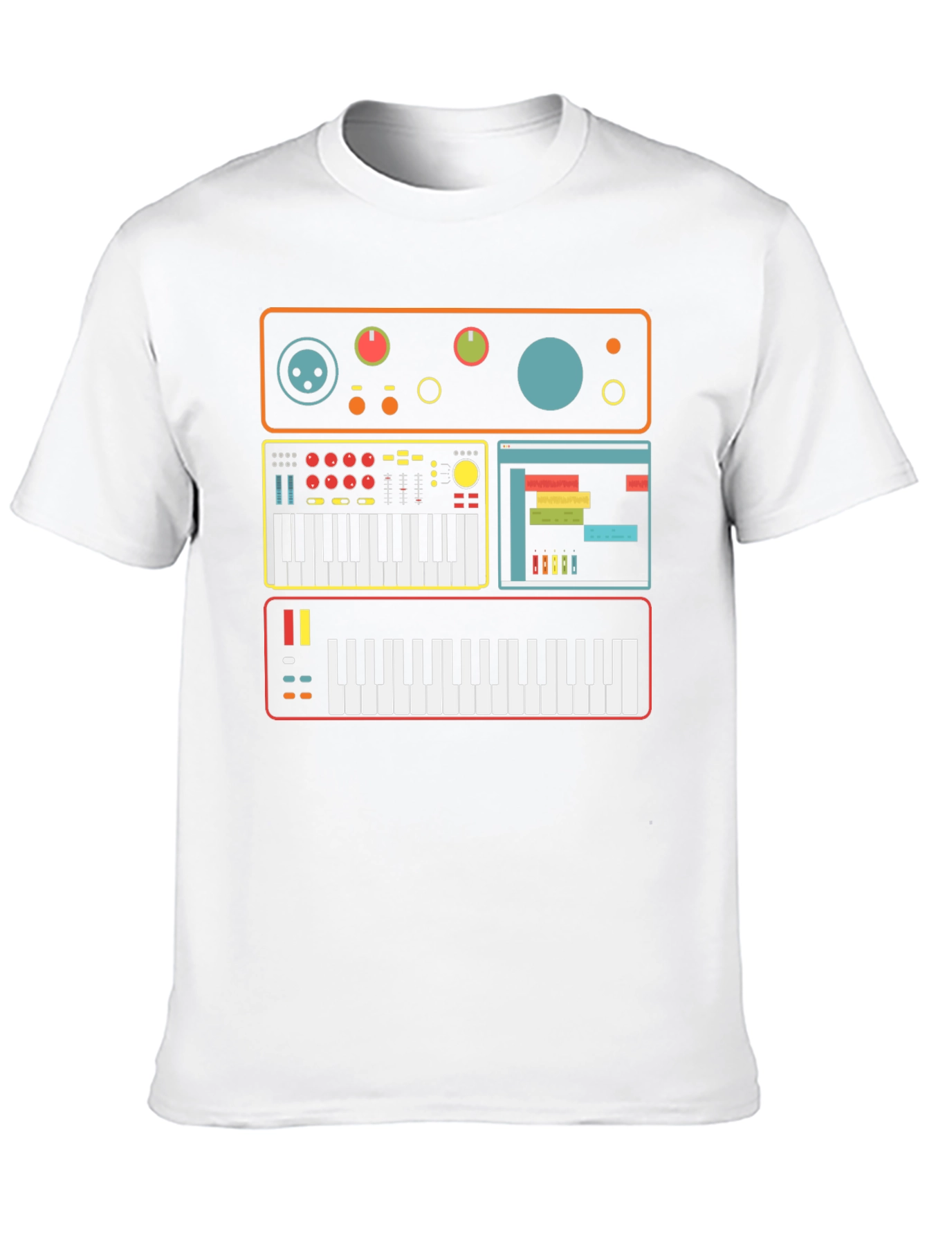 Synth Lover T-Shirt: Music Production Gear Tee