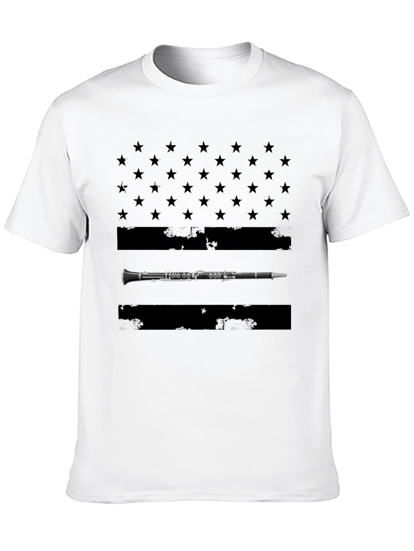 Clarinet American Flag T-Shirt