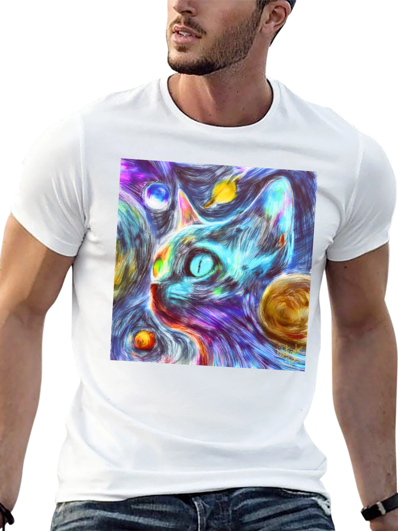 Galaxy Cat T-Shirt