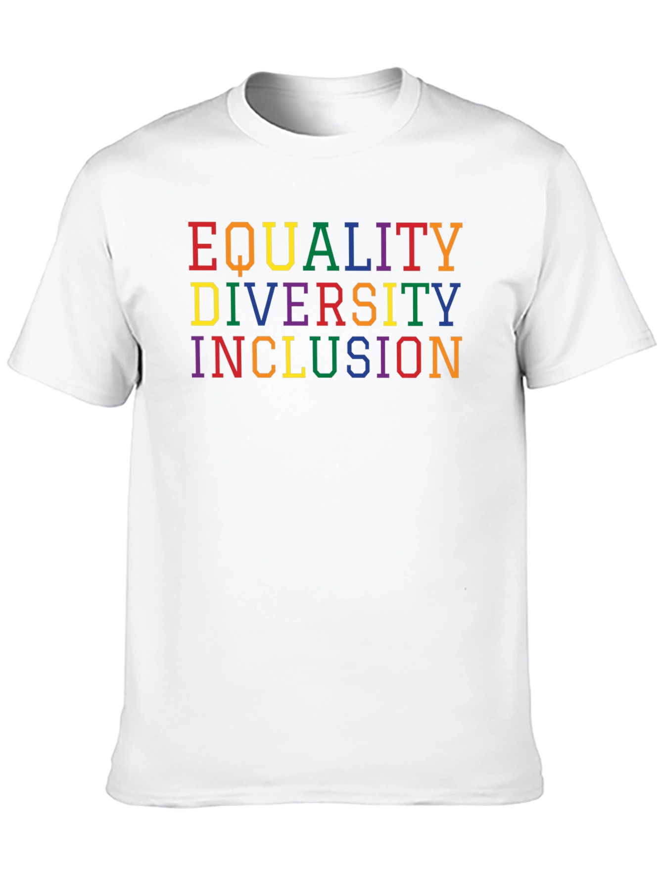 Equality Diversity Inclusion Rainbow T-Shirt