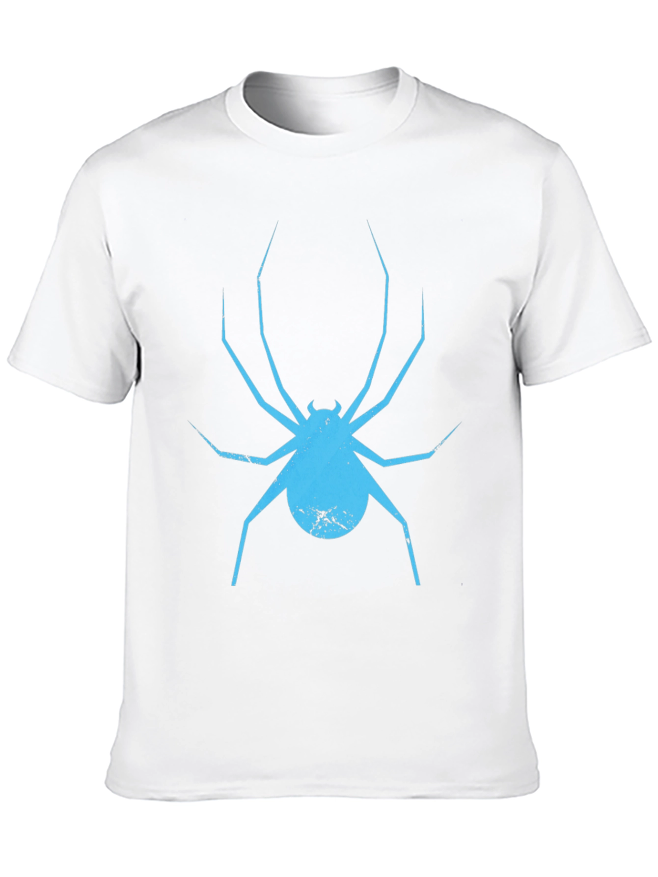 Spider Graphic Tee - Black Cotton Blend