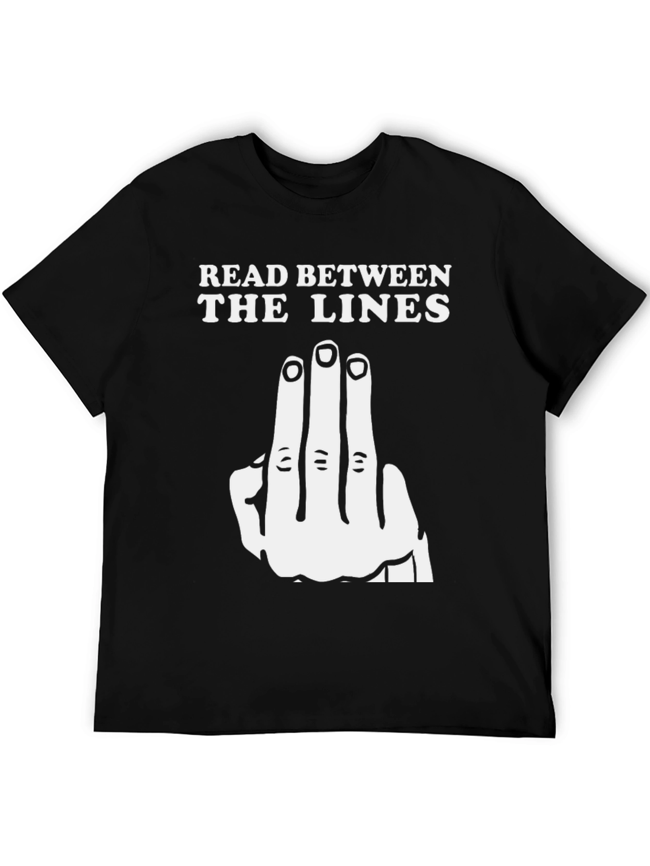 Read Between The Lines Graphic T-Shirt