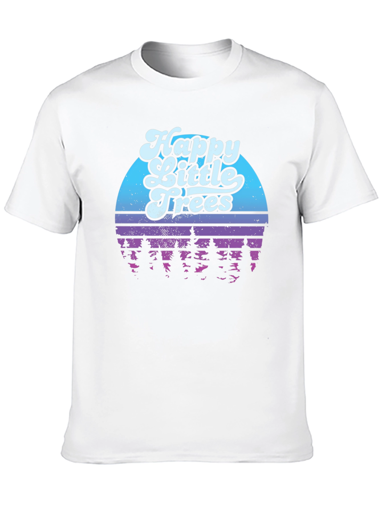 Happy Little Trees Graphic T-Shirt