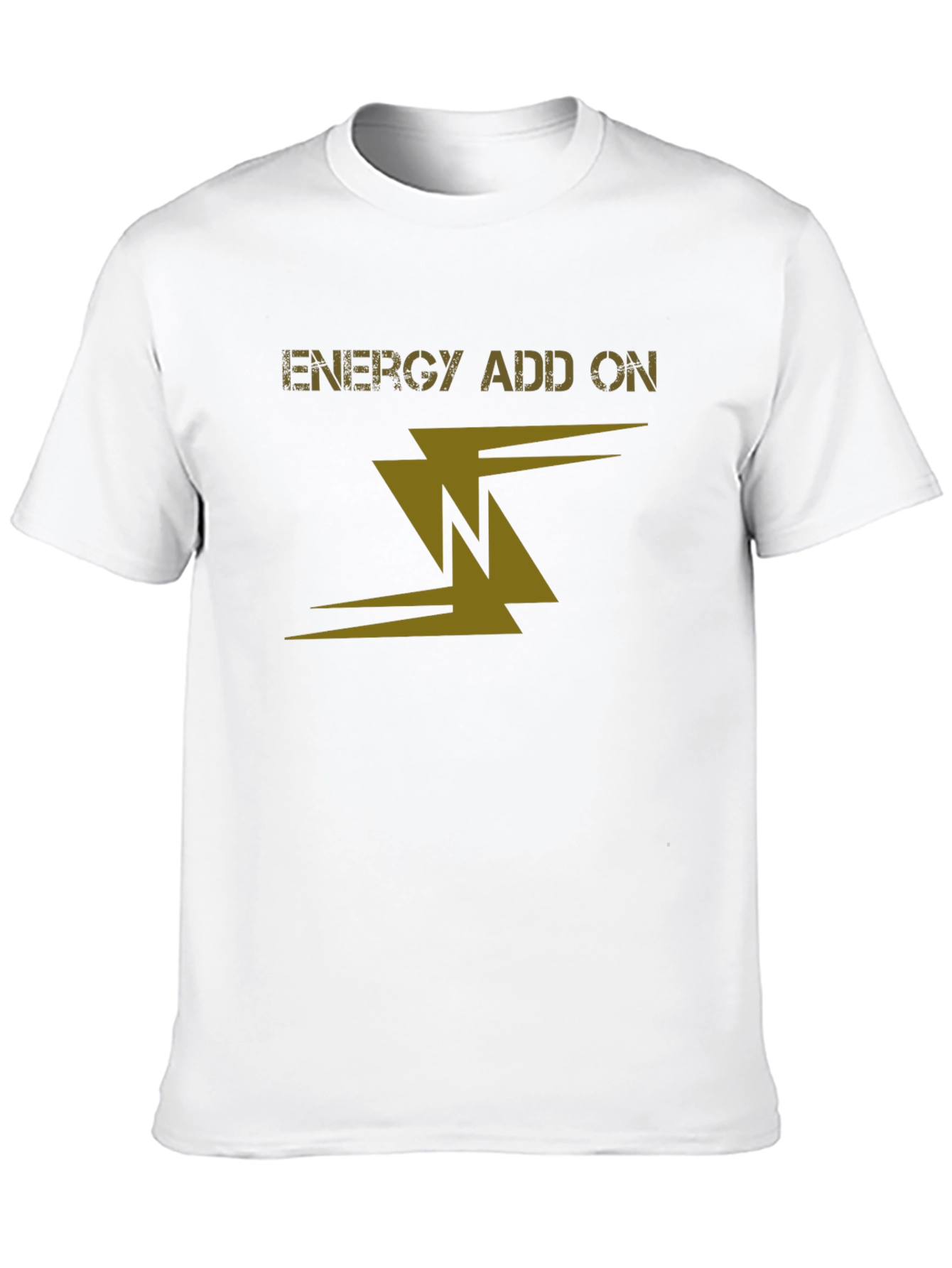 Energy Add On Black Graphic Tee