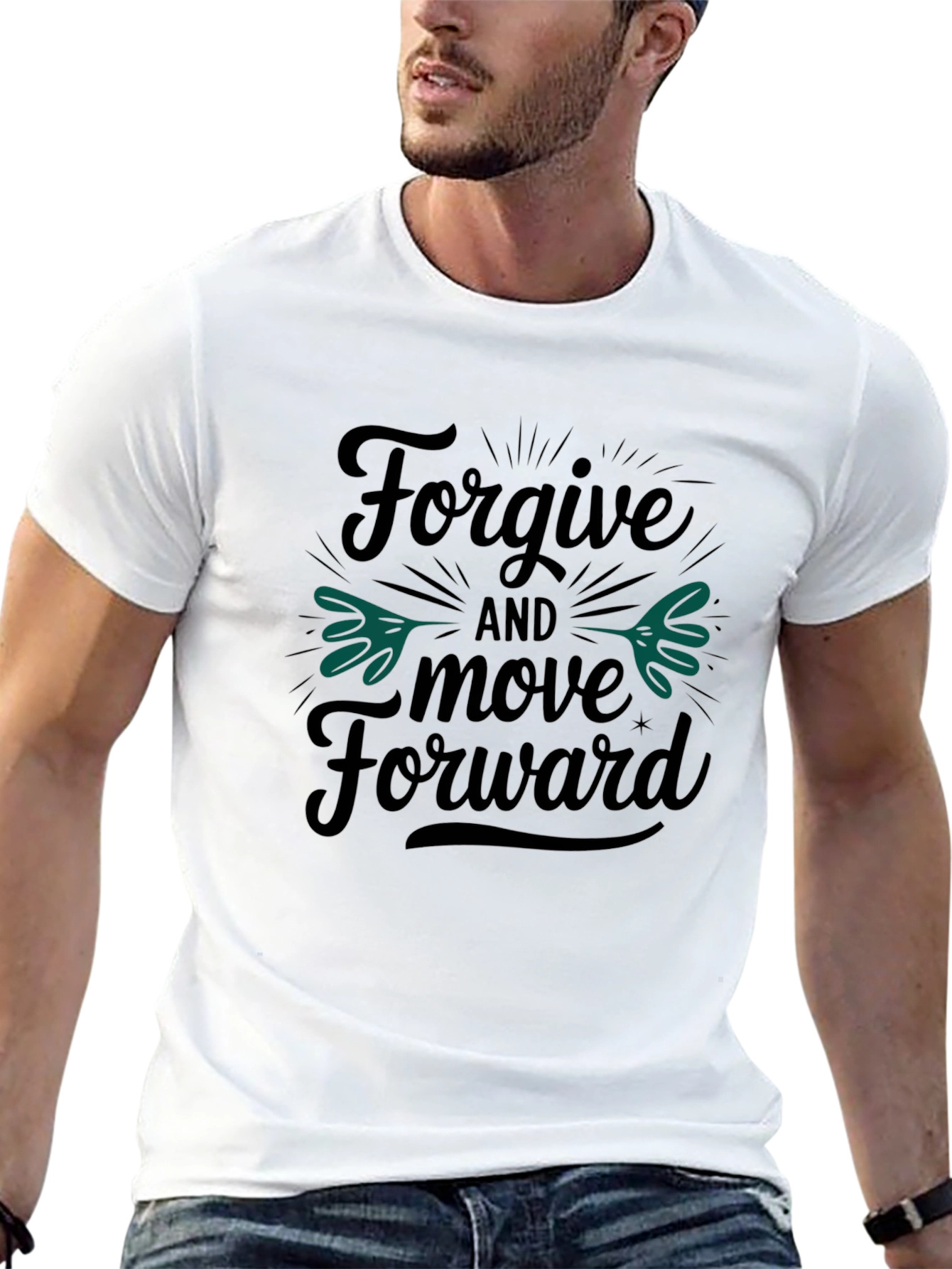 Forgive and Move Forward Graphic T-Shirt