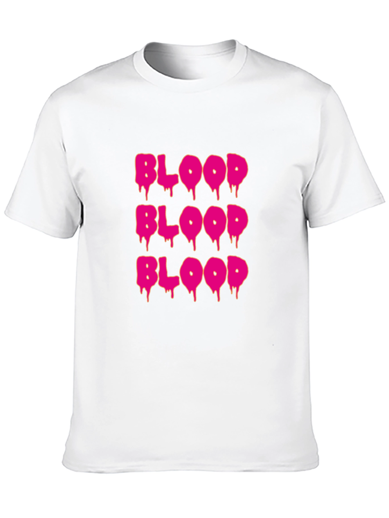 Blood Drip Graphic Tee - Statement T-Shirt