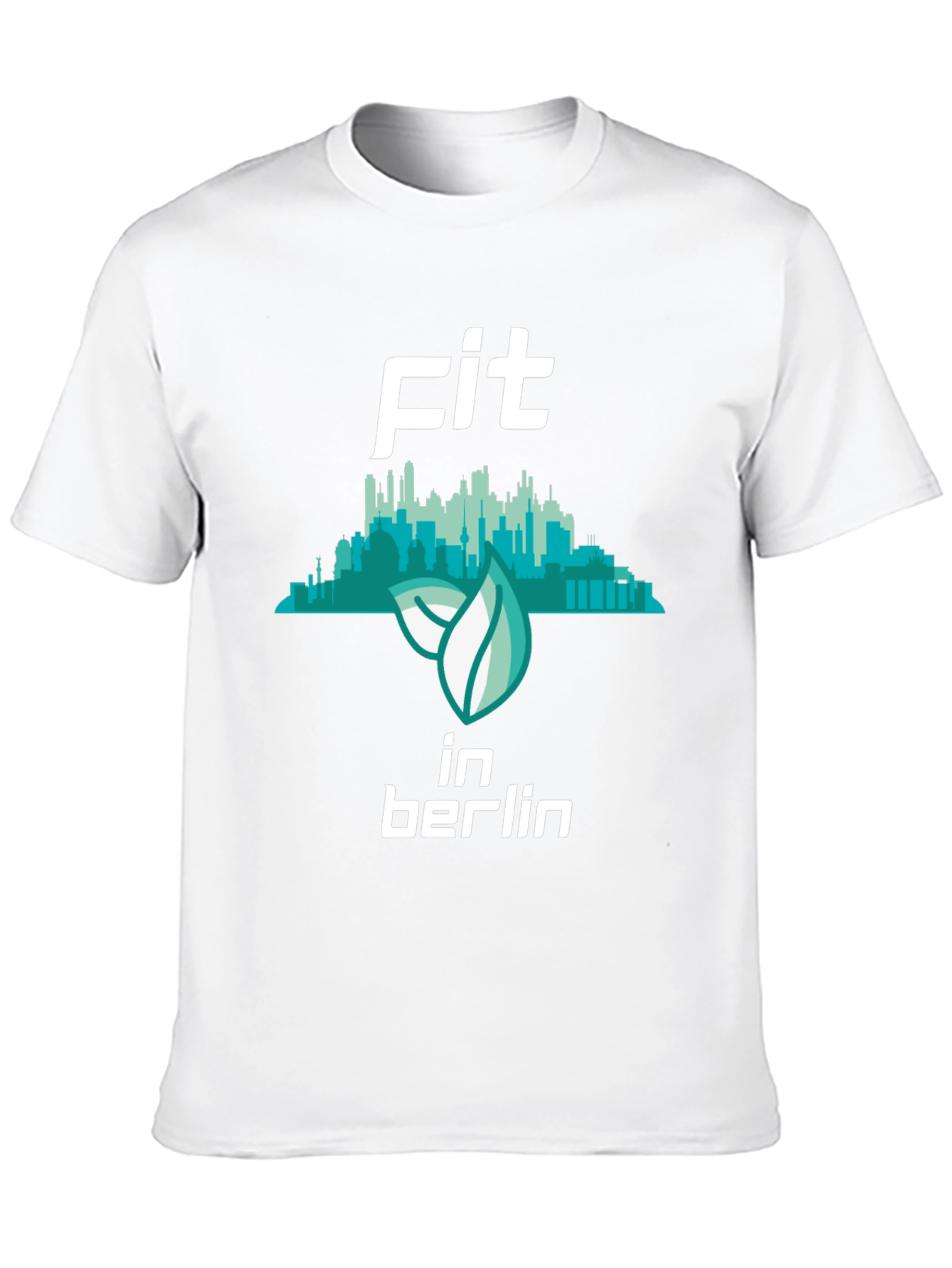 Fit in Berlin Black Graphic T-Shirt