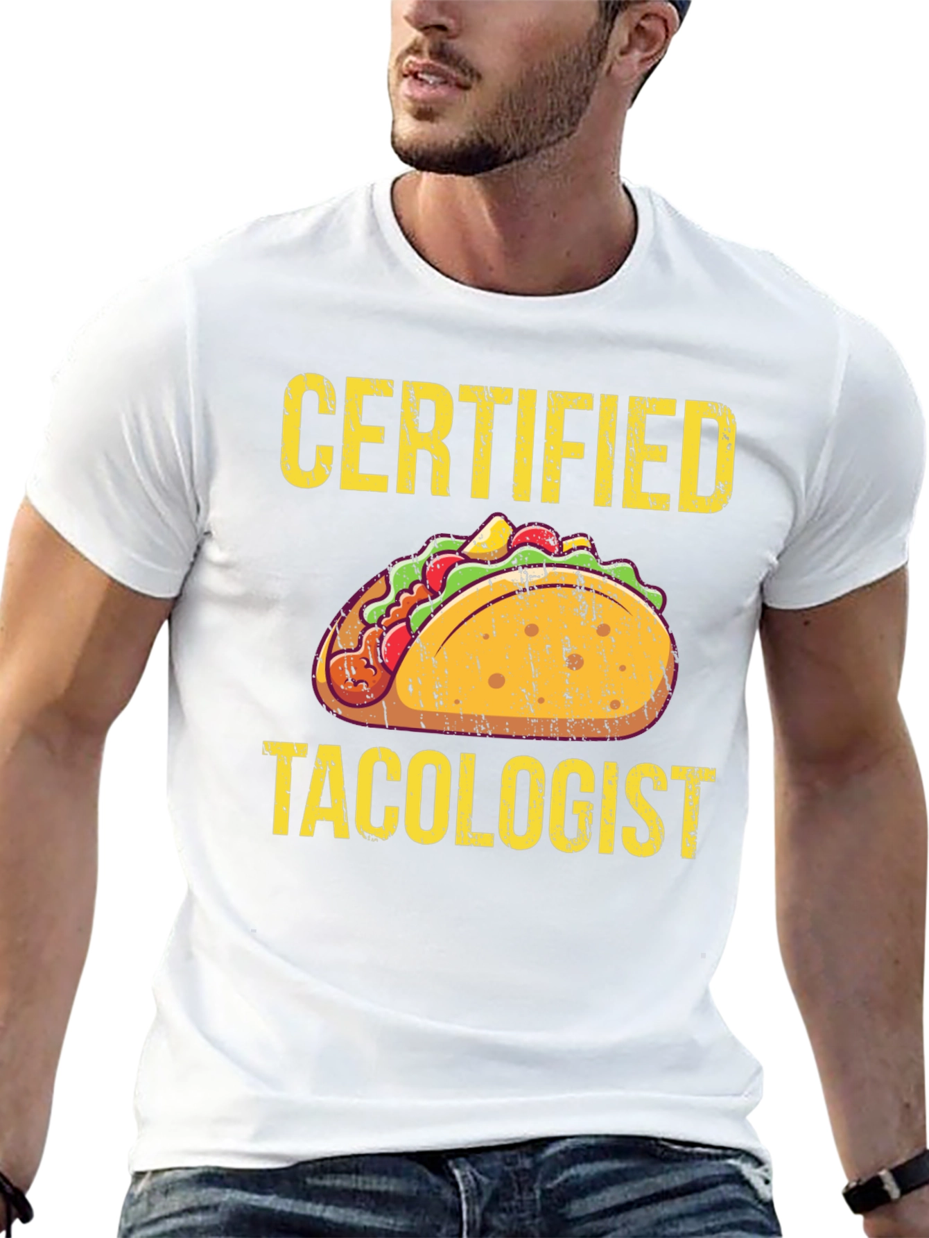 Certified Tacologist Graphic T-Shirt