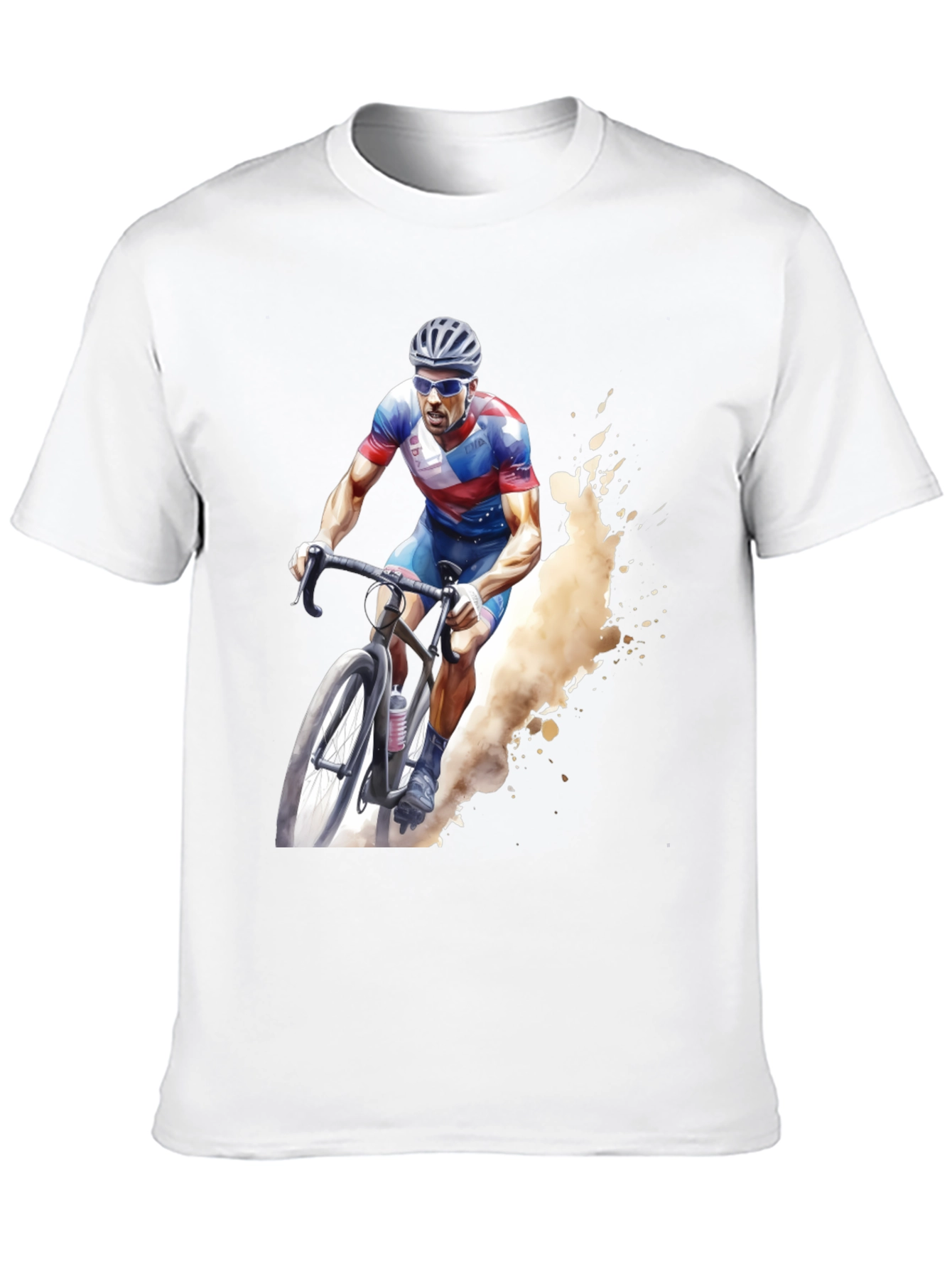 Cycling Patriot Graphic Tee - Black