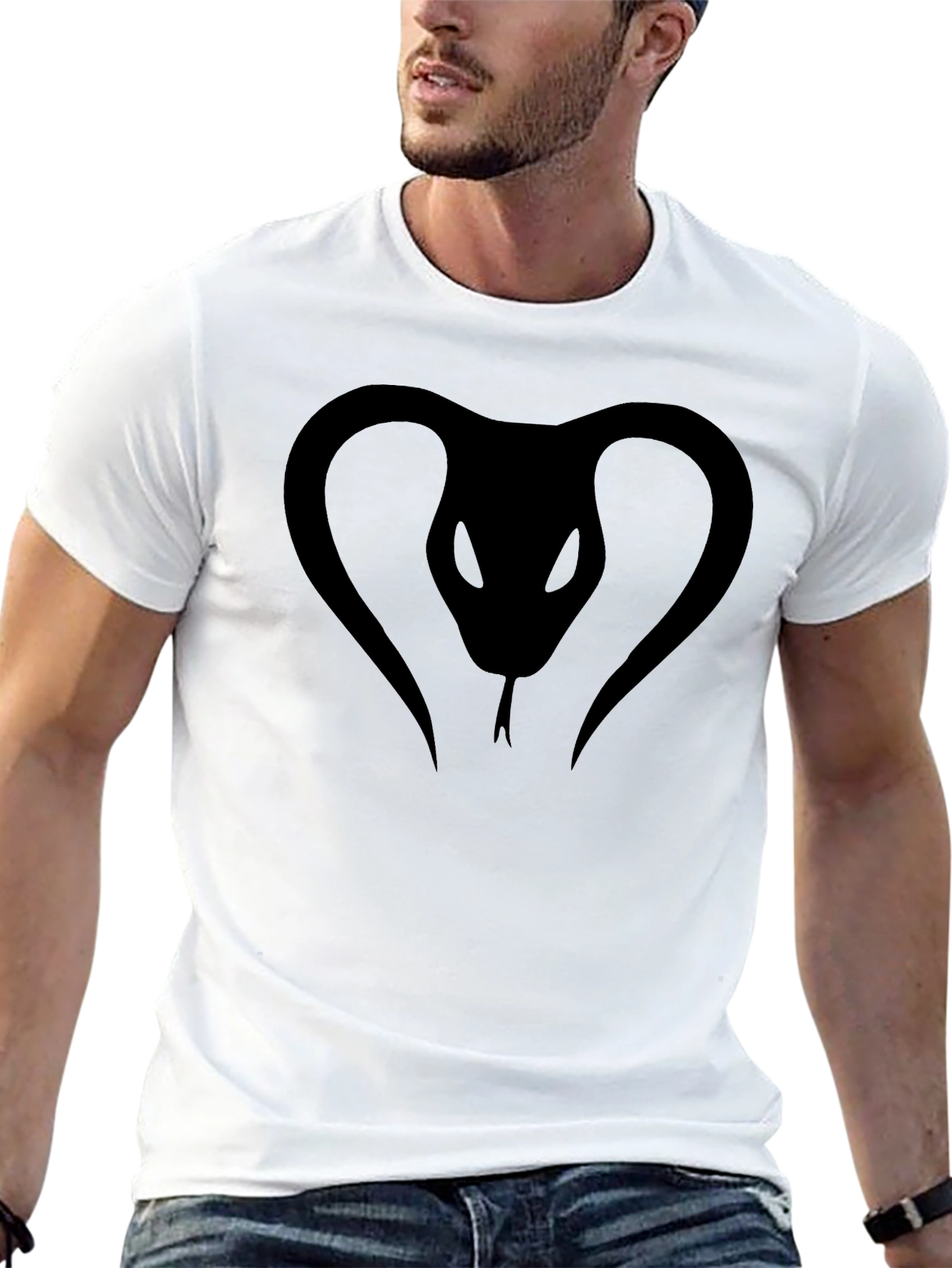 Cobra Snake Logo Graphic Tee