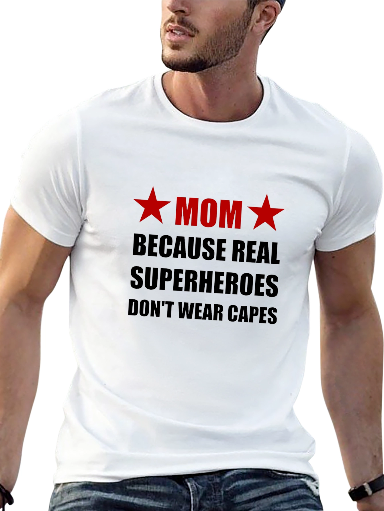 Mom Superhero Graphic Tee