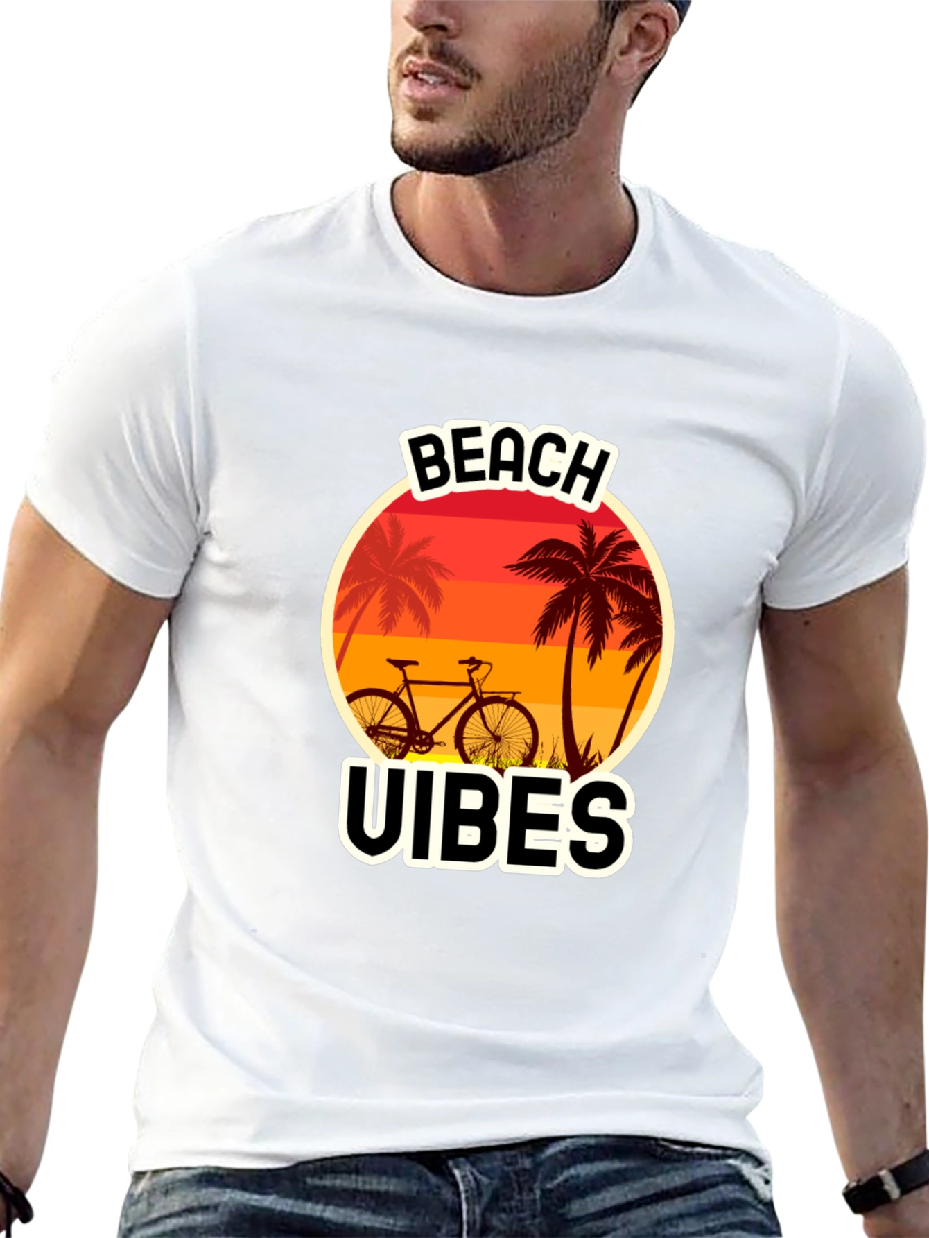 Beach Vibes Graphic T-Shirt