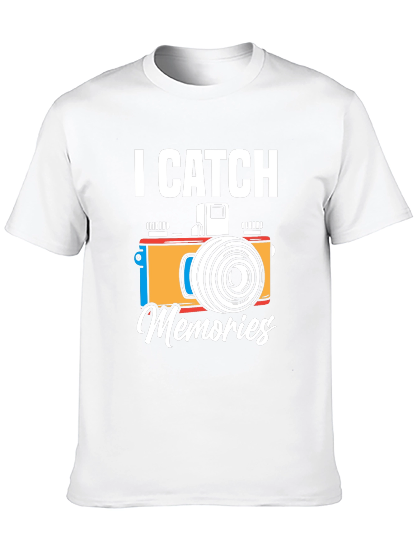 I Catch Memories Camera Graphic T-Shirt