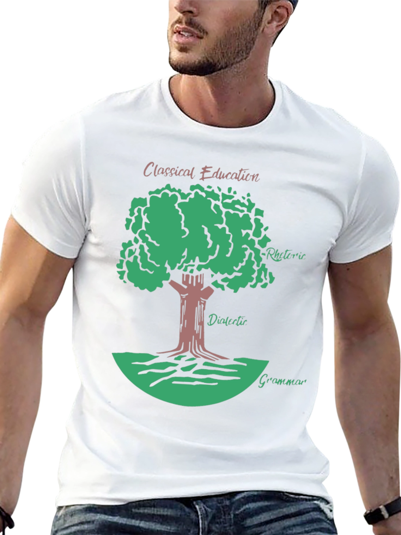 Classical Education Tree T-Shirt - Grammar Rhetoric Dialectic