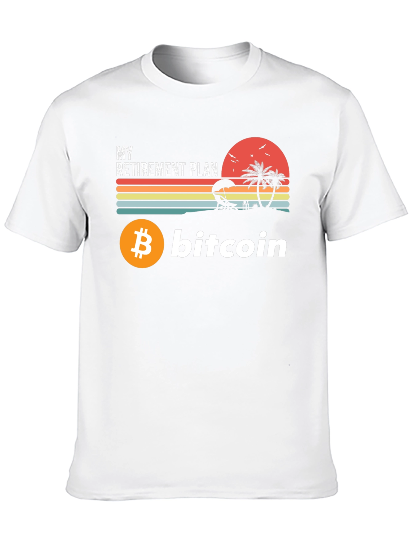 Bitcoin Retirement Plan Graphic Tee