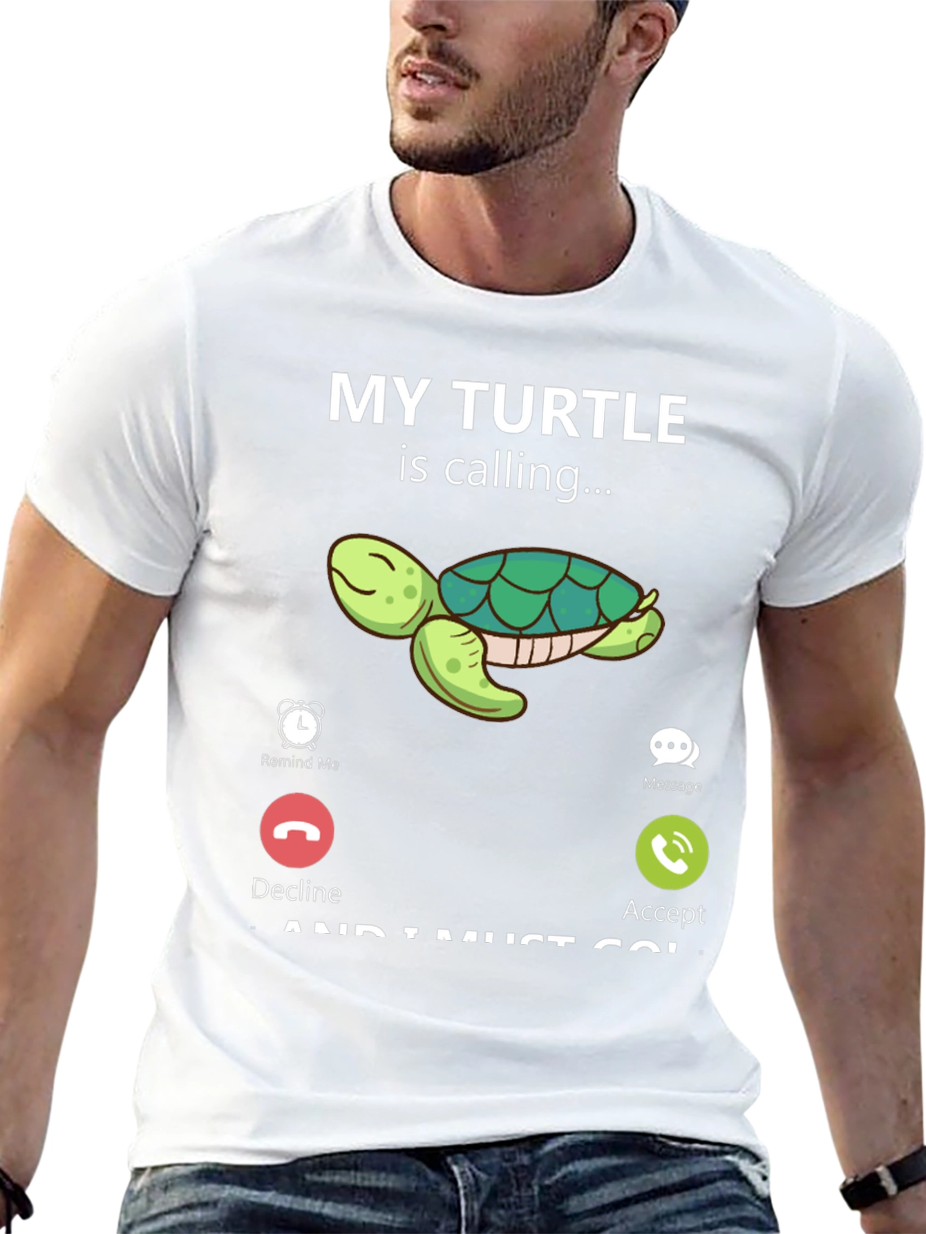 My Turtle Is Calling T-Shirt