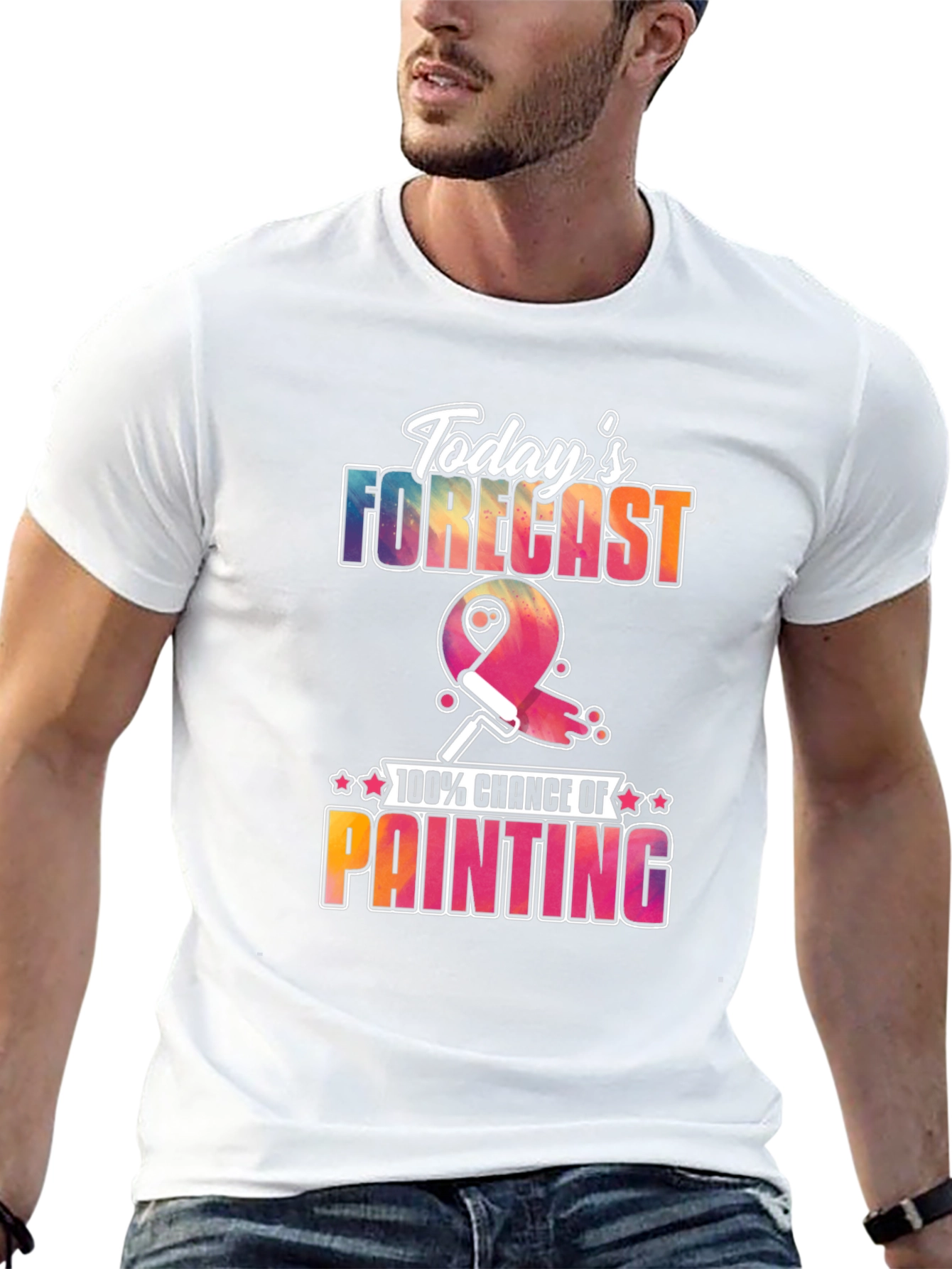 Todays Forecast Painting T-Shirt