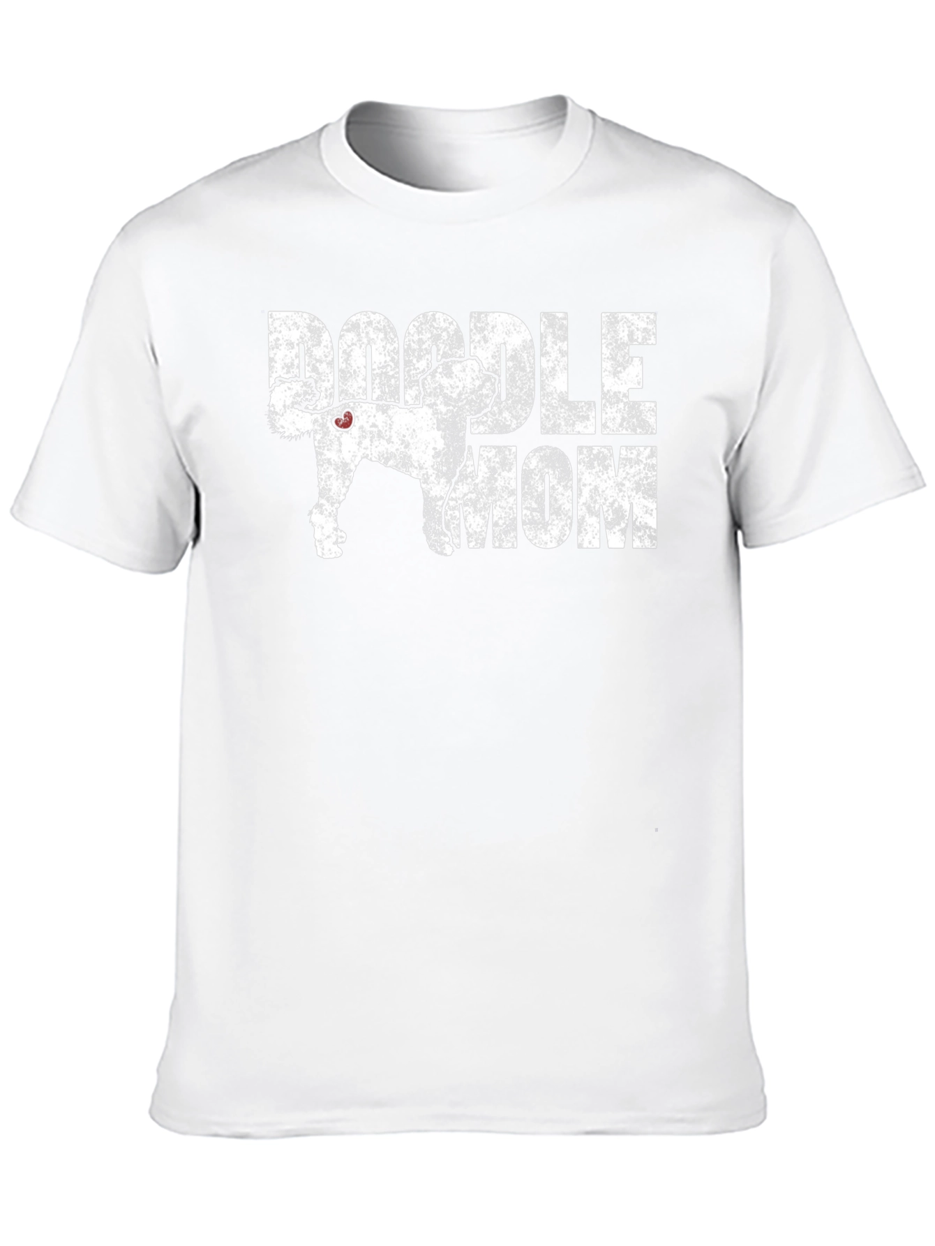 Doodle Mom T-Shirt - Distressed Design