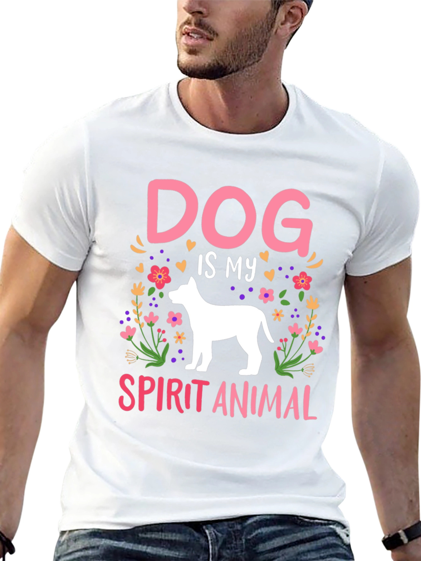 Dog is My Spirit Animal Graphic Tee