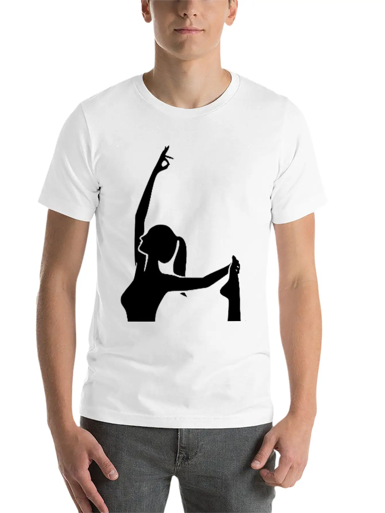 Yoga Body Control With Yoga Flow Grace Unisex Casual T-Shirt – Clean Design For Daily Comfort