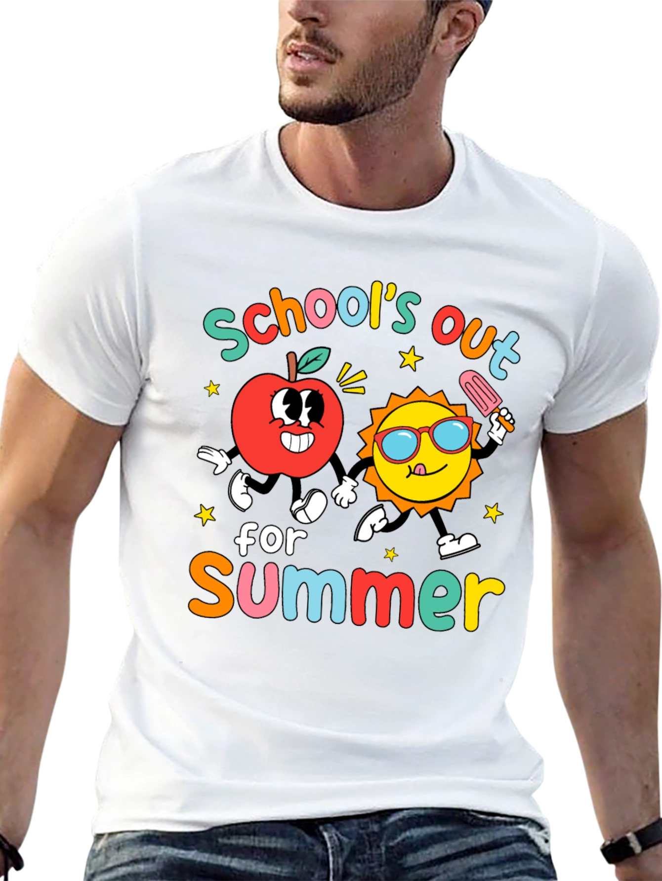 Schools Out for Summer Graphic T-Shirt