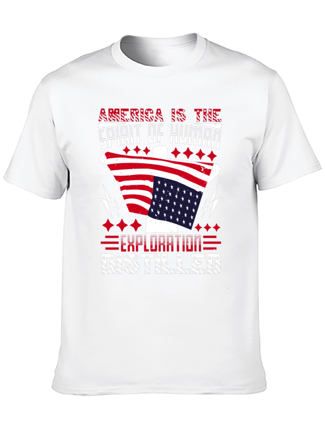 Patriotic America T-Shirt: Exploration Distilled