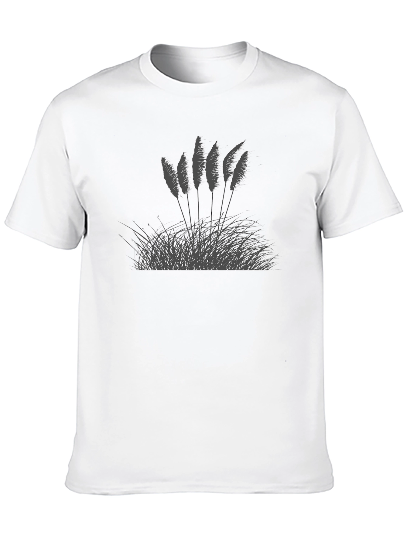 Black Pampas Grass Graphic Tee