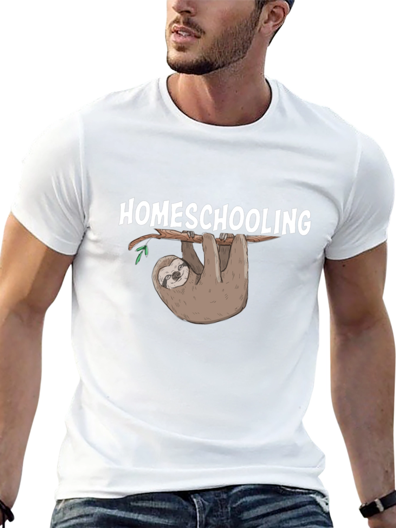 Homeschooling Sloth T-Shirt