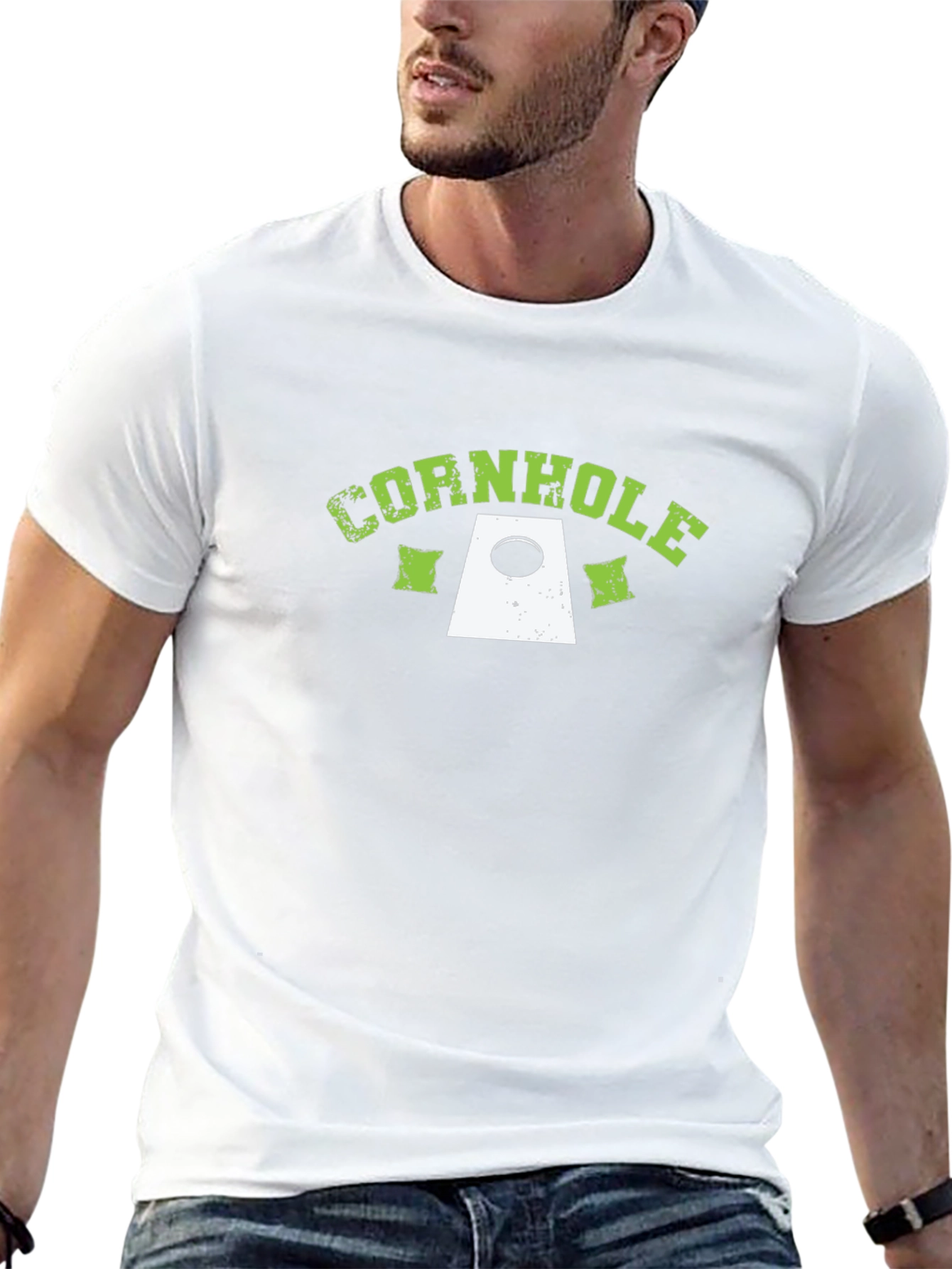 Cornhole Black T-Shirt