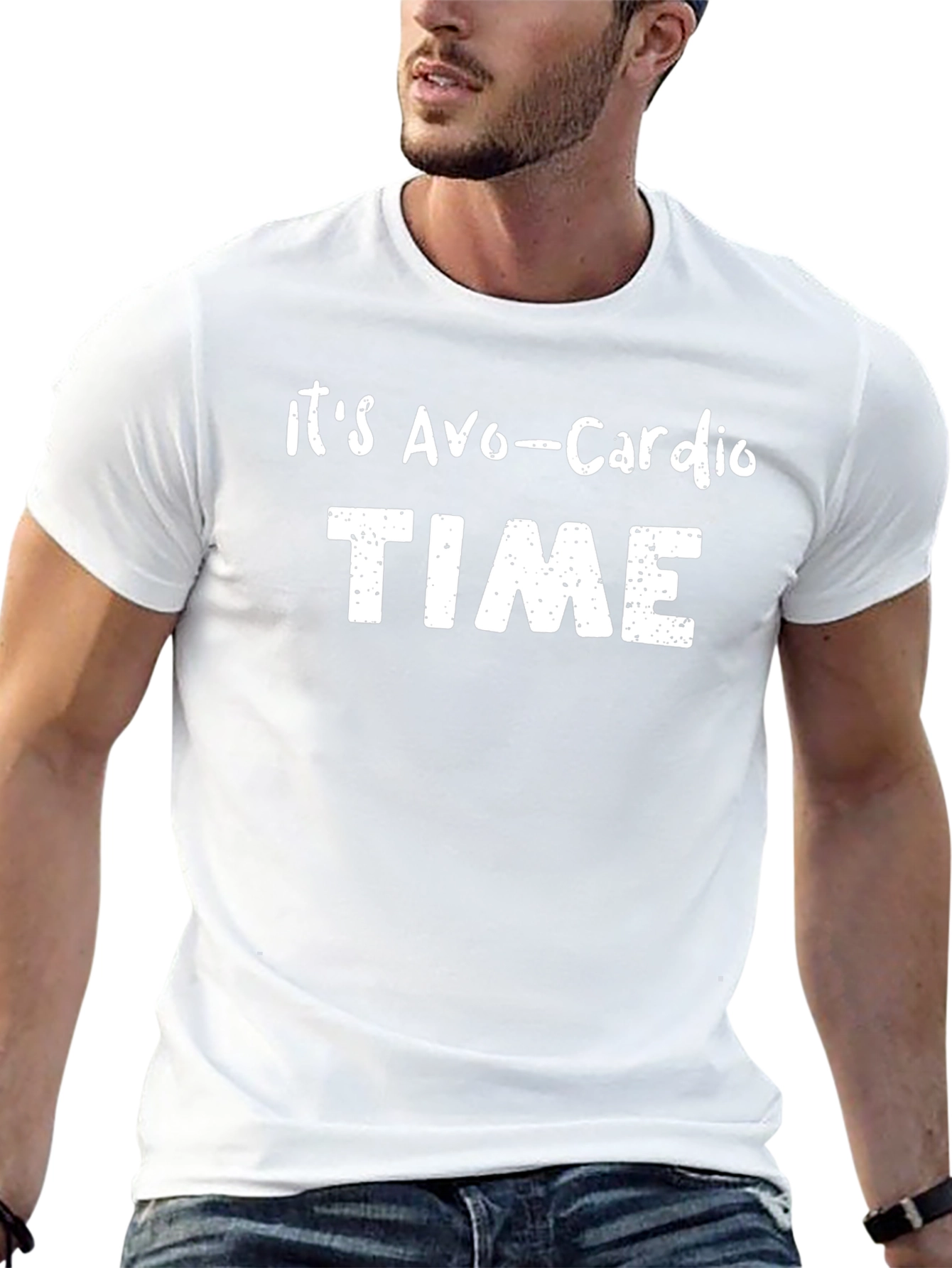 Avo-Cardio Time Black T-Shirt