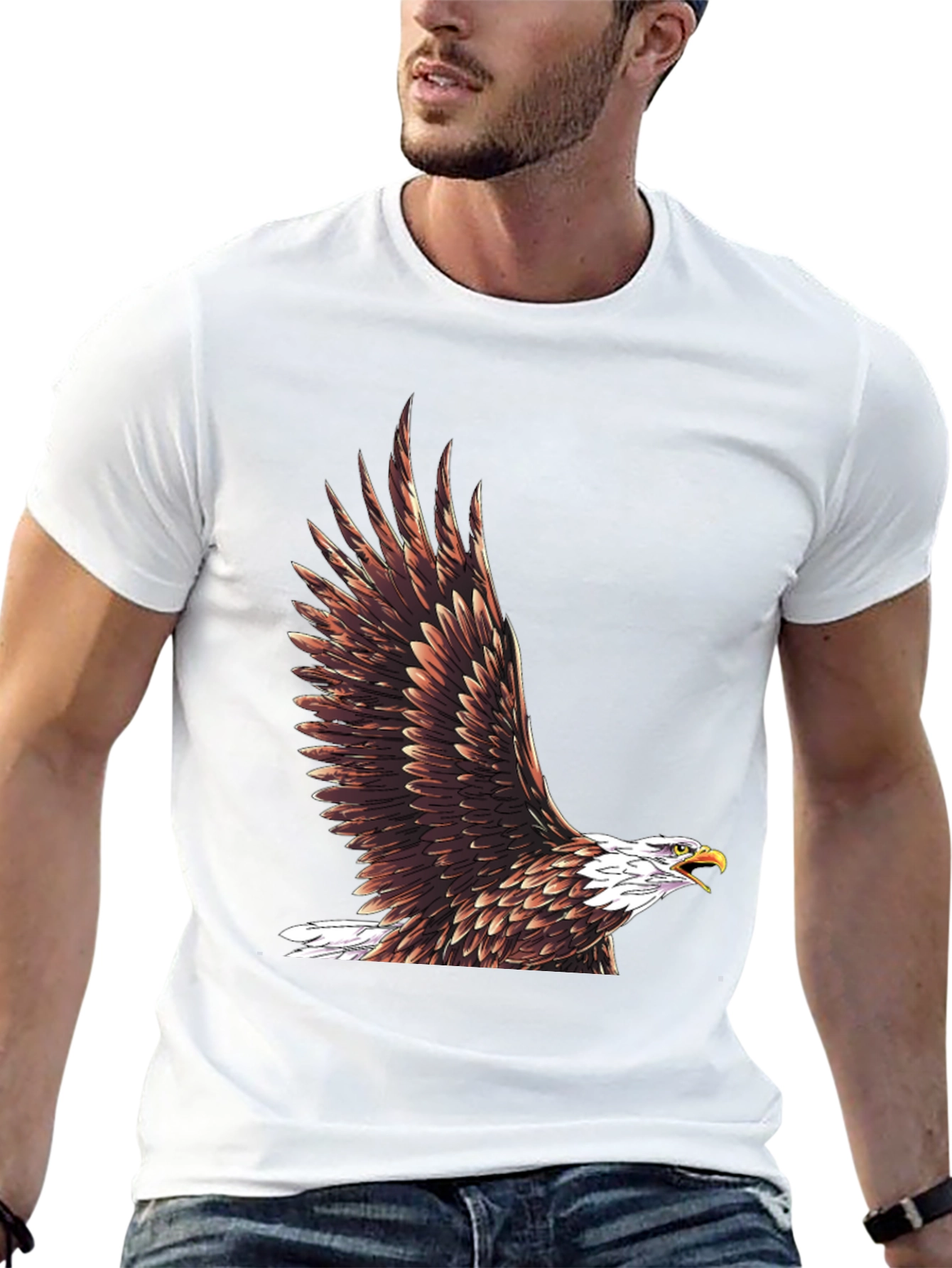 Eagle Graphic T-Shirt - Soaring Style