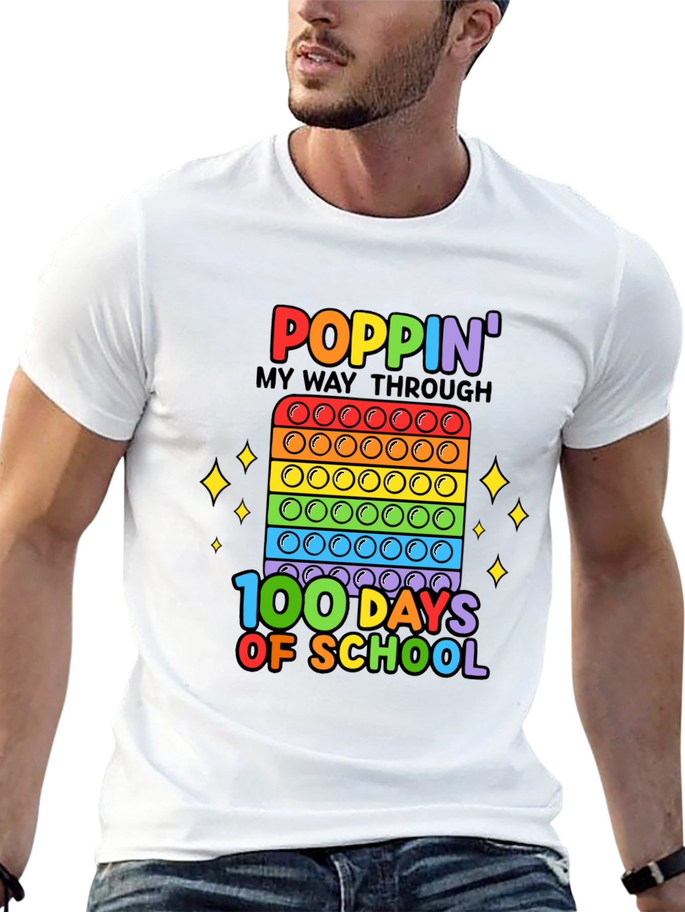 Poppin 100 Days of School T-Shirt