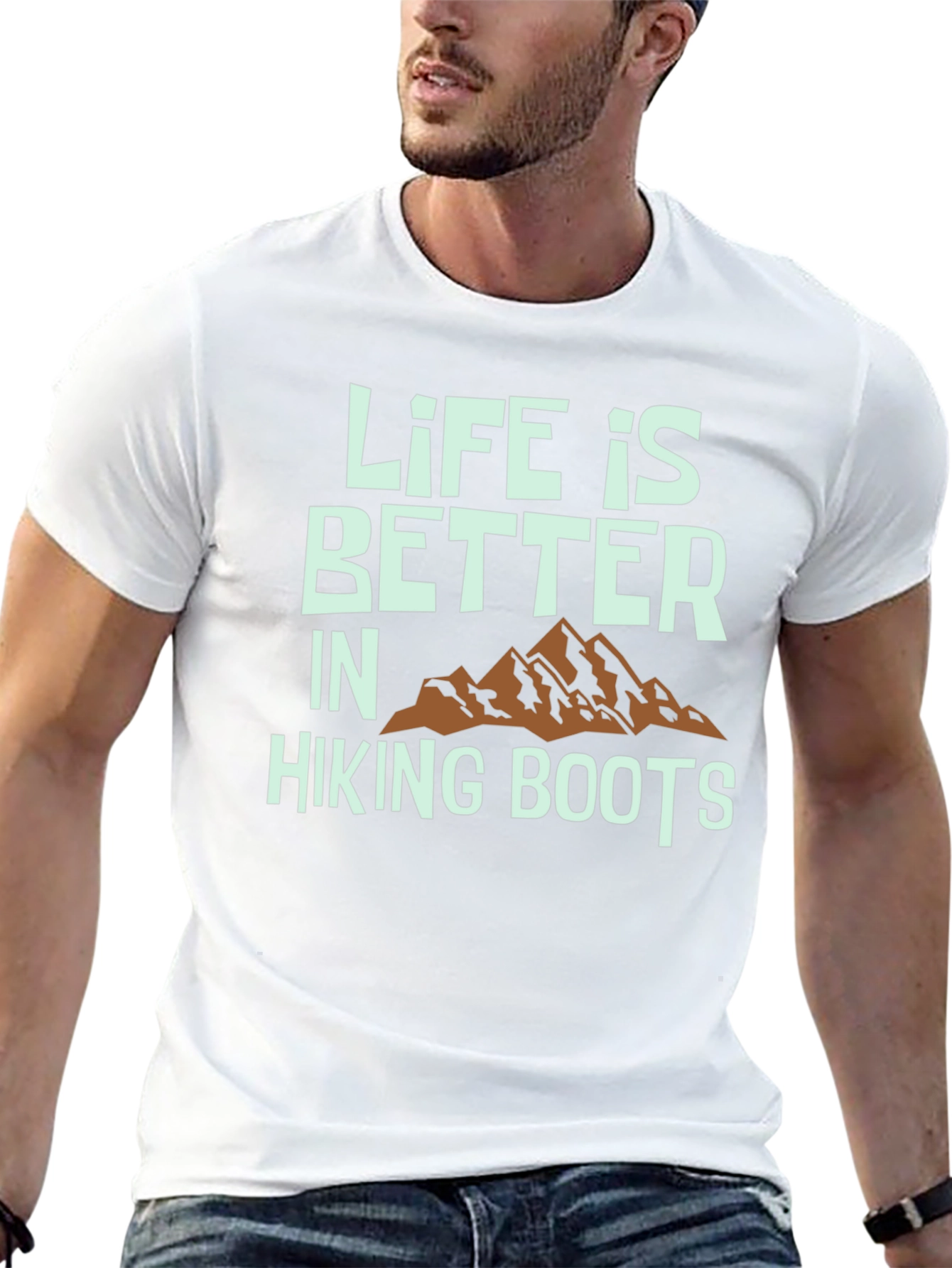Life is Better in Hiking Boots Graphic Tee