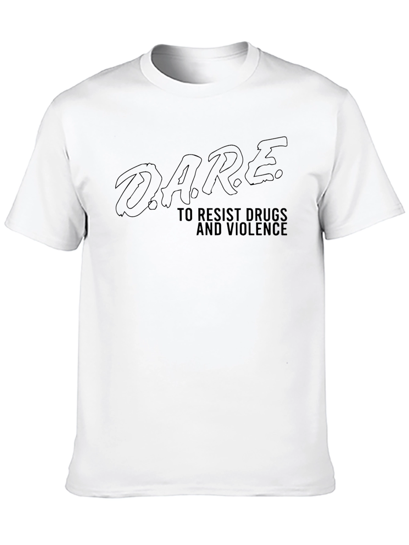 DARE Graphic T-Shirt - Black