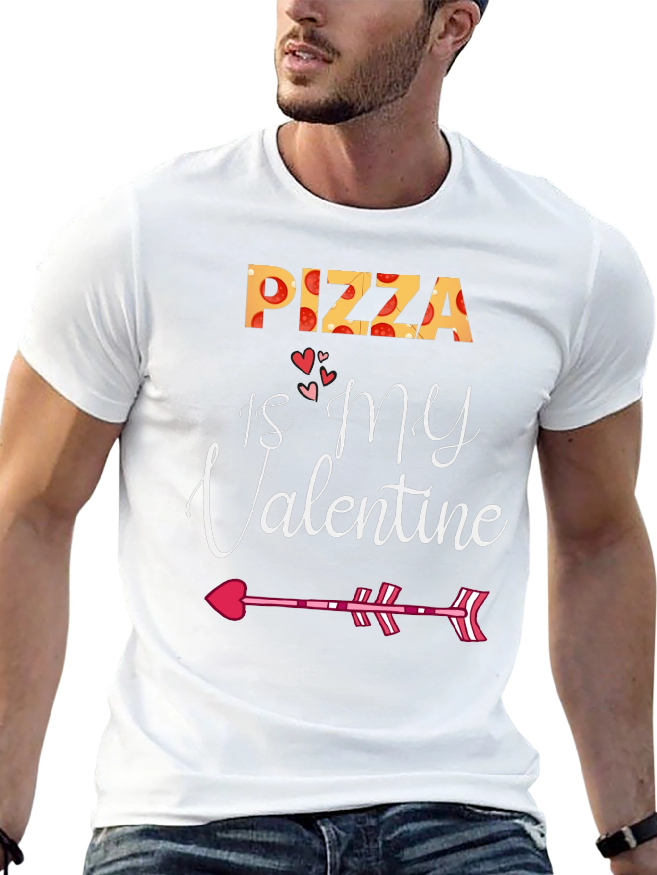 Pizza is My Valentine Valentines Day T-Shirt