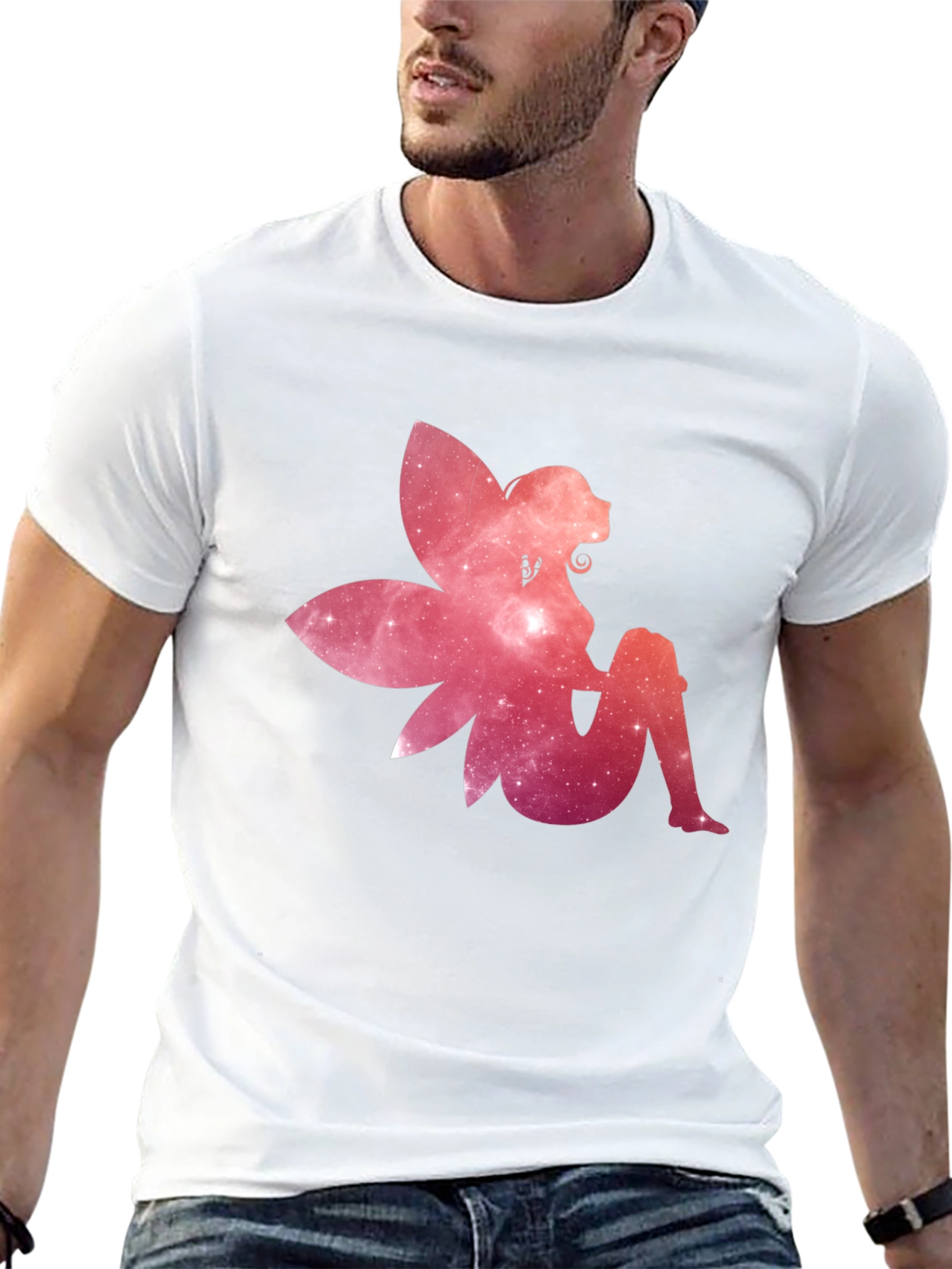 Cosmic Fairy Graphic T-Shirt - Stylish Casual Wear