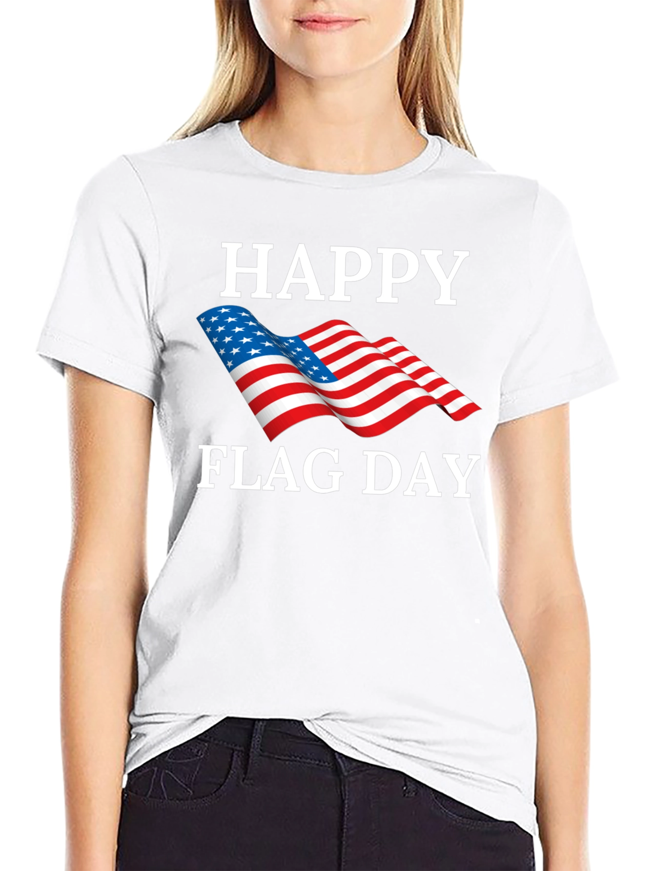 Happy Flag Day T-Shirt - USA Patriotic Tee