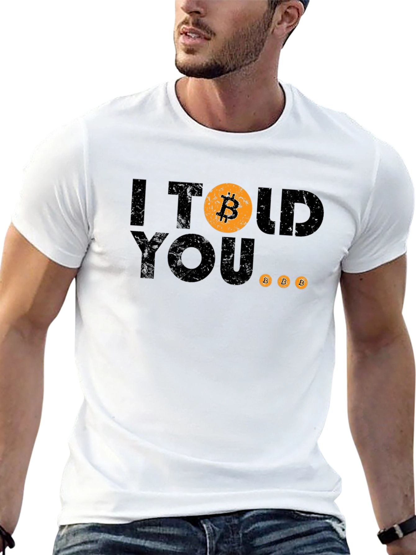 I Told You Bitcoin T-Shirt Crypto Investor Tee
