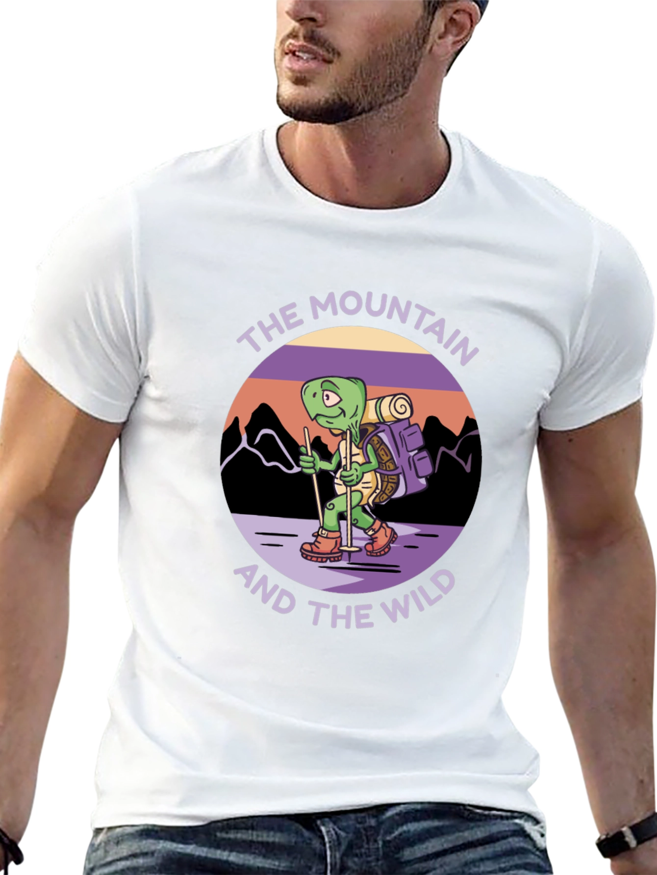 Mountain & Wild Turtle Hiking T-Shirt