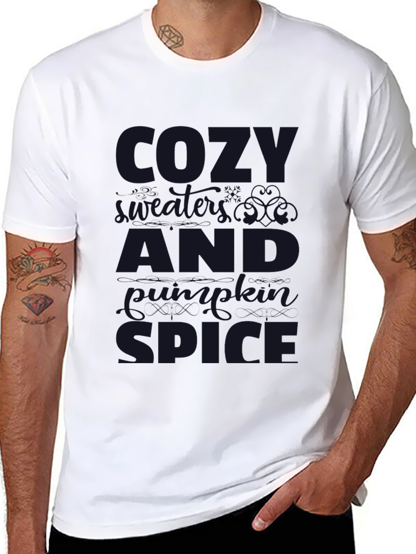 Cozy Autumn Pumpkin Spice T-Shirt
