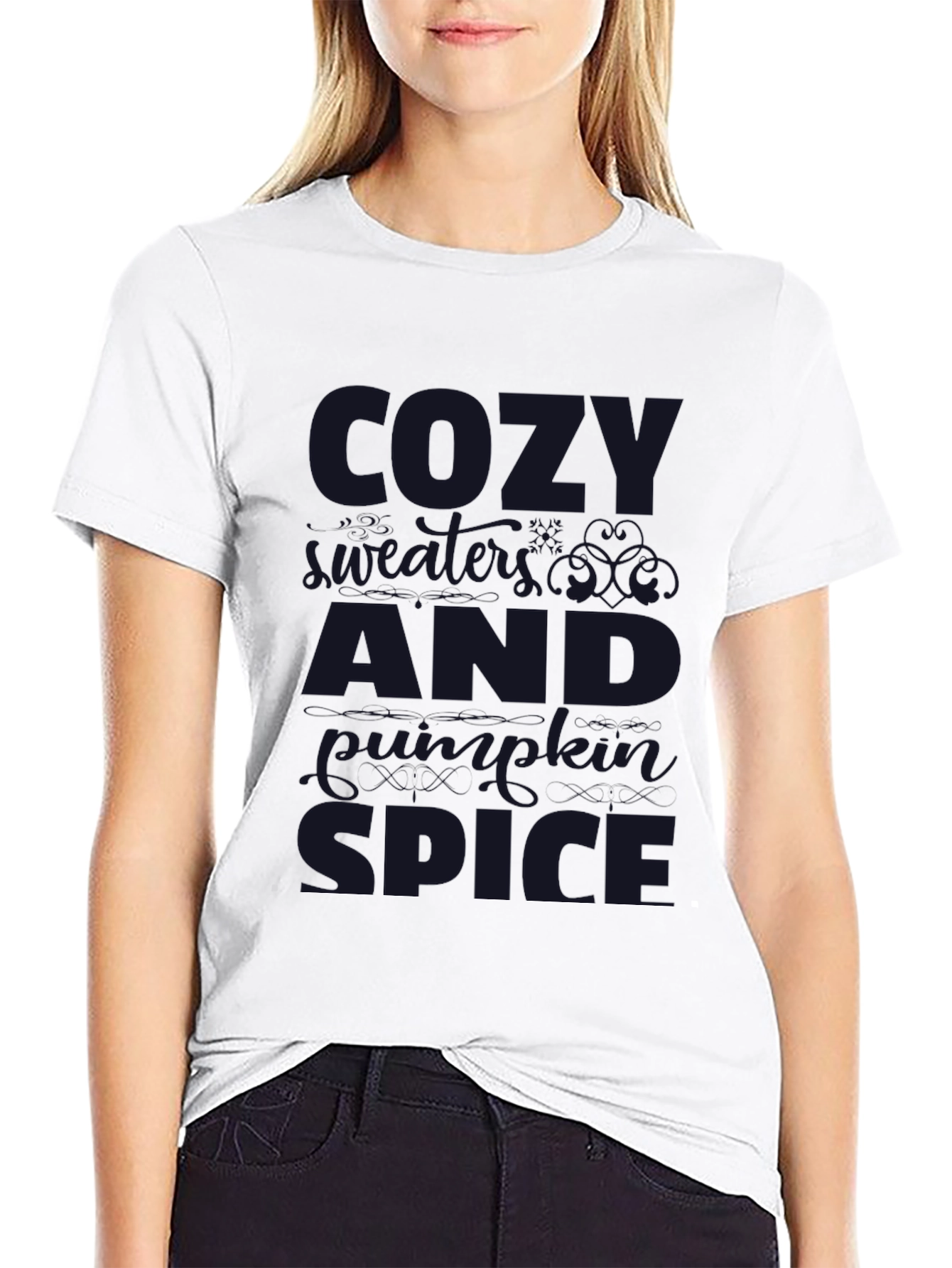 Cozy Autumn Pumpkin Spice T-Shirt