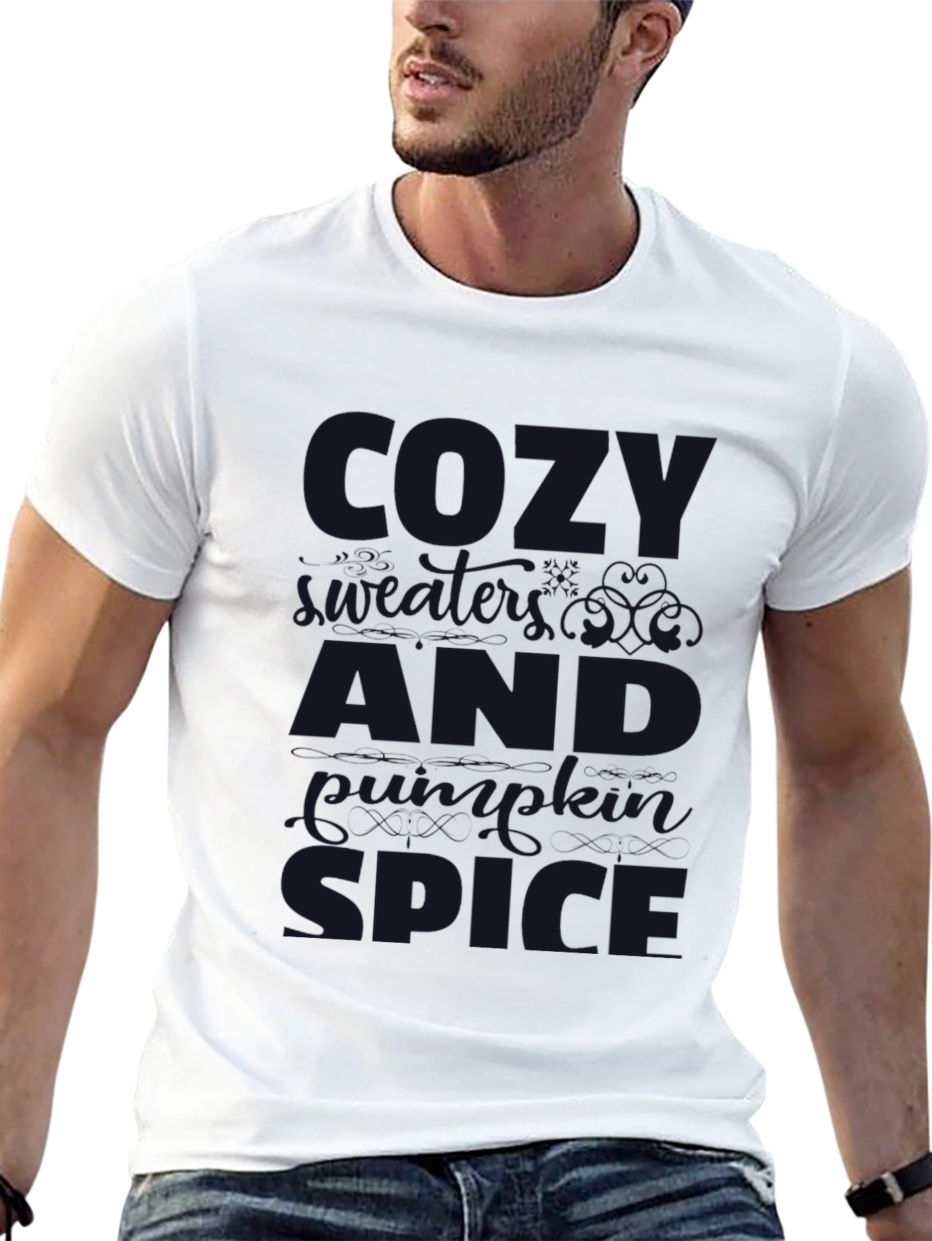Cozy Autumn Pumpkin Spice T-Shirt