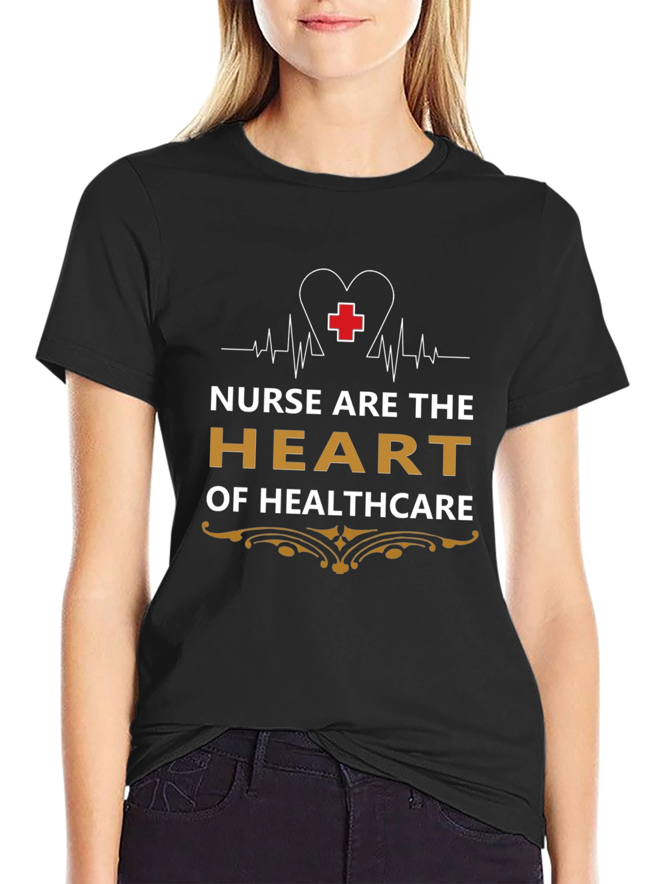 Nurse Heart Healthcare T-Shirt