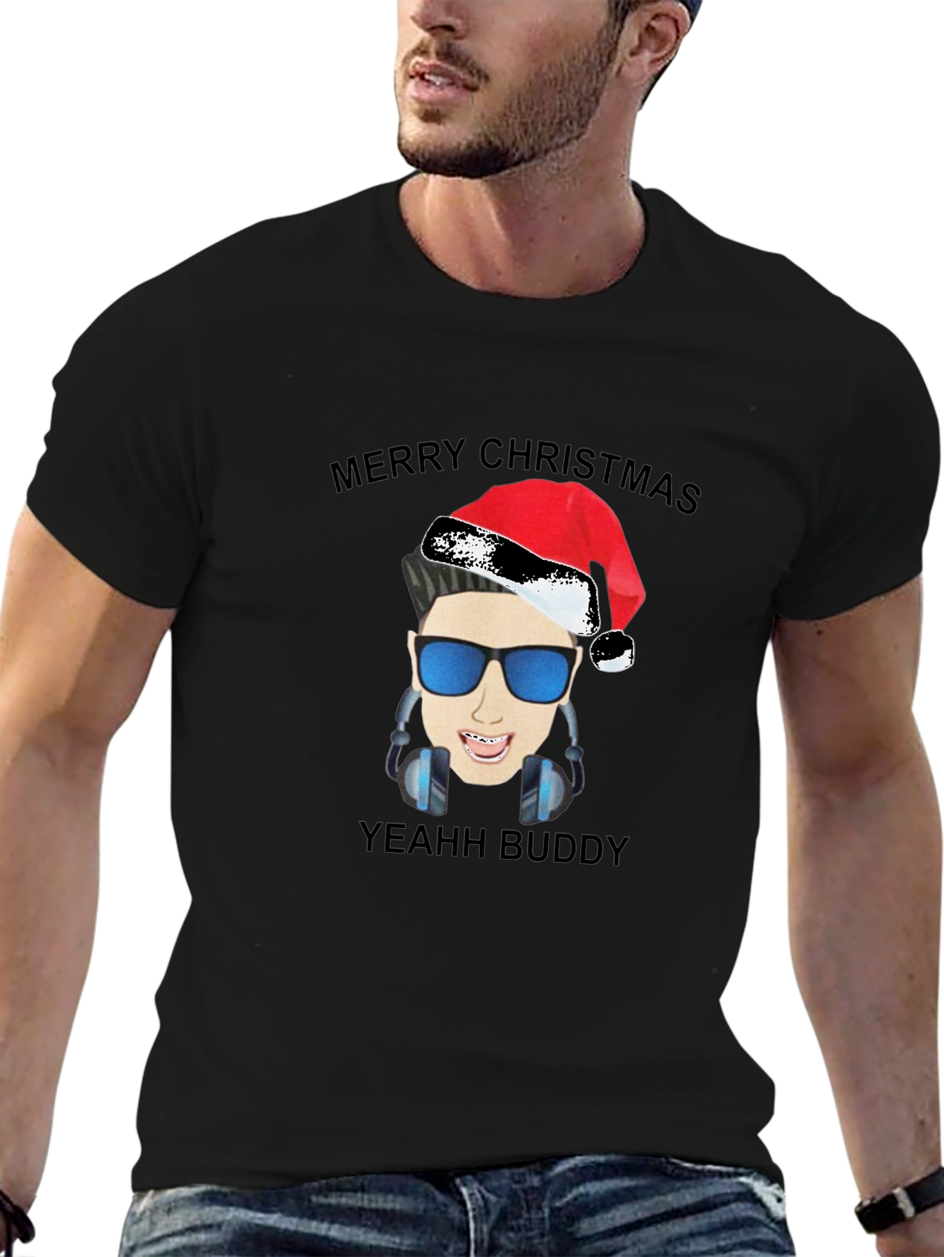 Merry Christmas Yeahh Buddy Graphic Tee