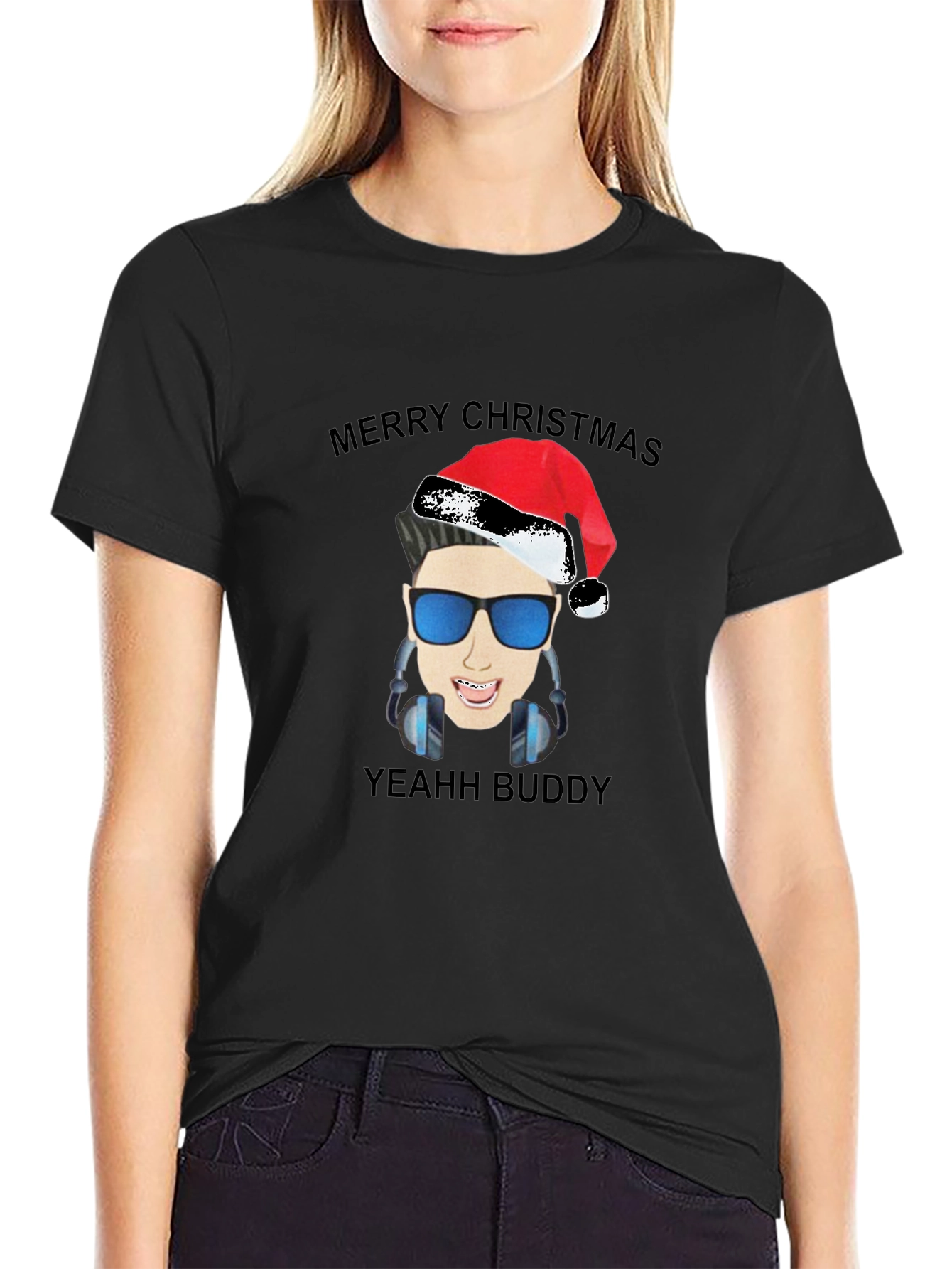 Merry Christmas Yeahh Buddy Graphic Tee