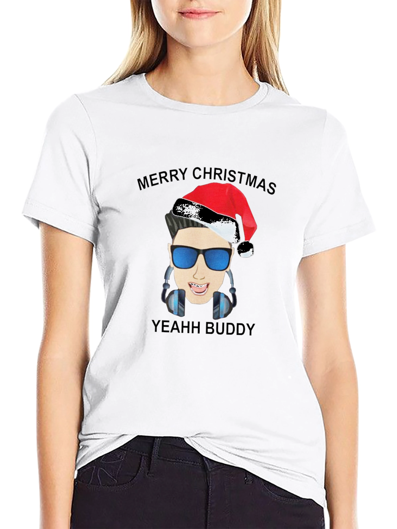 Merry Christmas Yeahh Buddy Graphic Tee