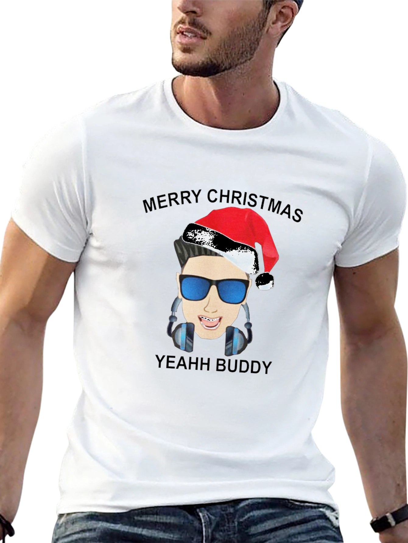 Merry Christmas Yeahh Buddy Graphic Tee