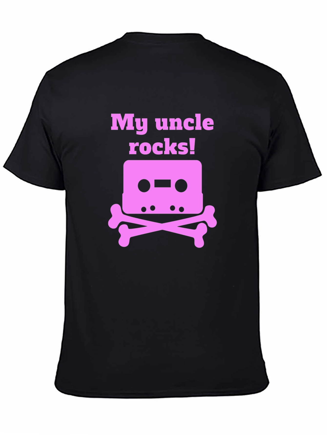 My Uncle Rocks! Cassette Tape T-Shirt